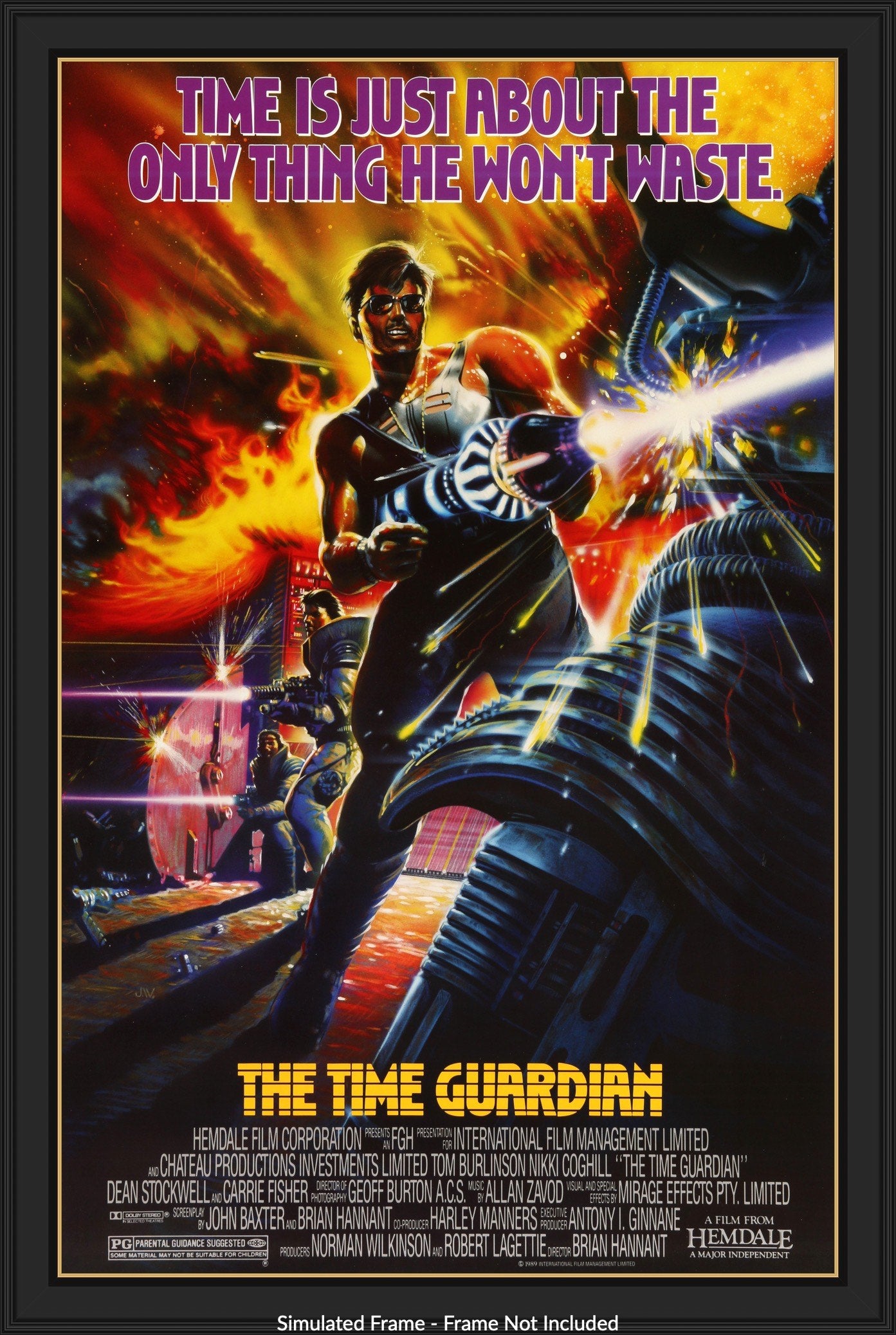 Time Guardian (1987) original movie poster for sale at Originalfilmart