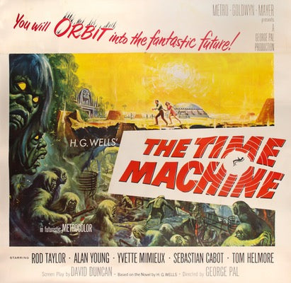 Time Machine (1960) original movie poster for sale at Originalfilmart