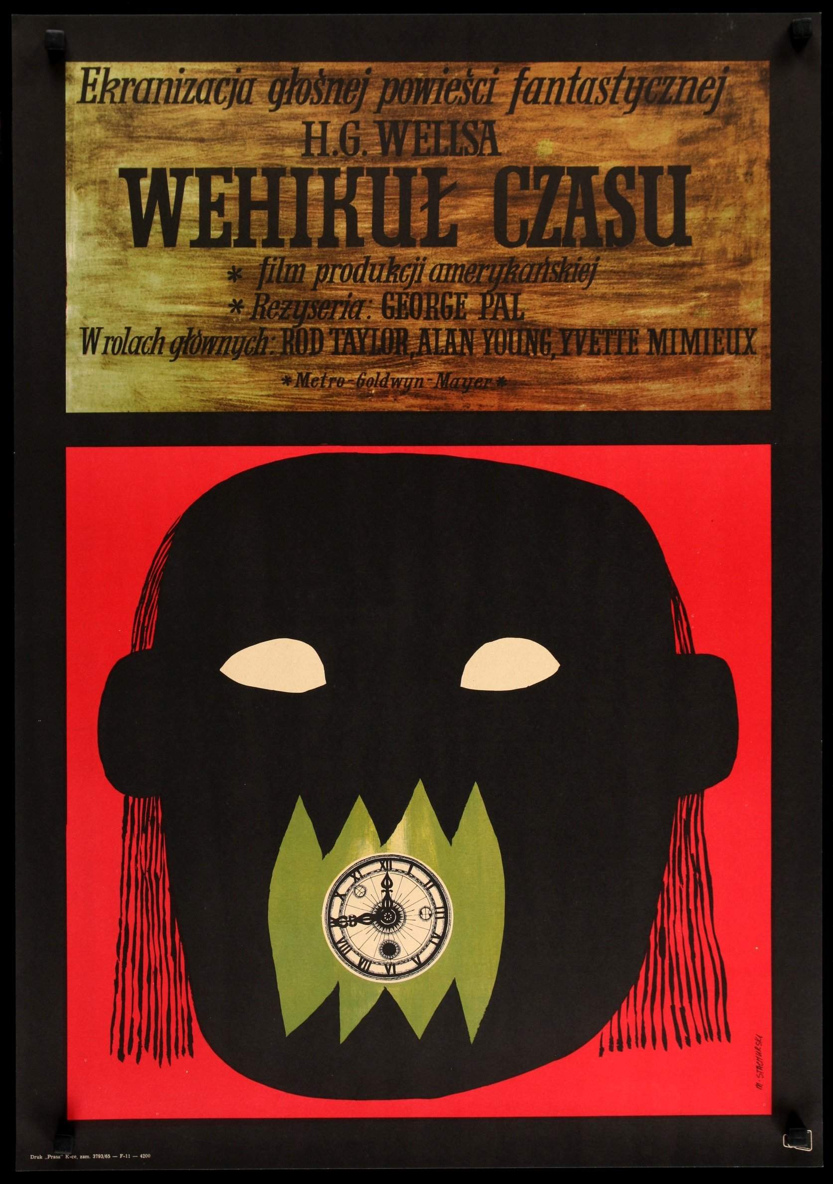 Time Machine (1960) original movie poster for sale at Originalfilmart