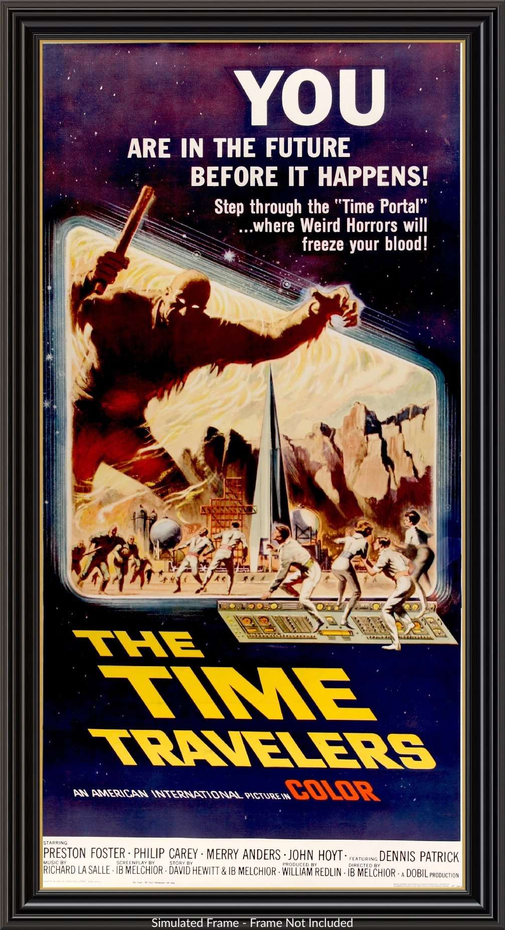 Time Travelers (1964) original movie poster for sale at Originalfilmart