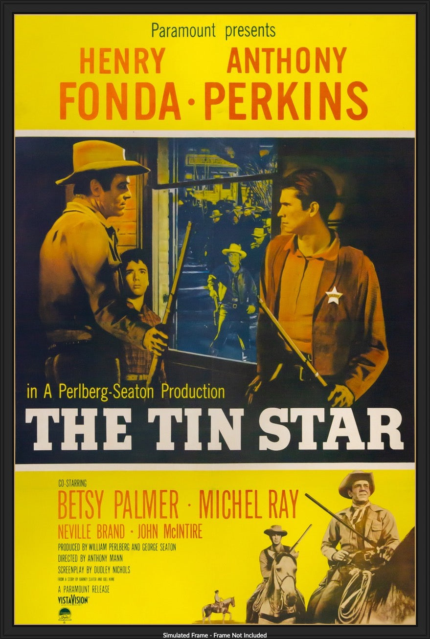 Tin Star (1957) original movie poster for sale at Originalfilmart