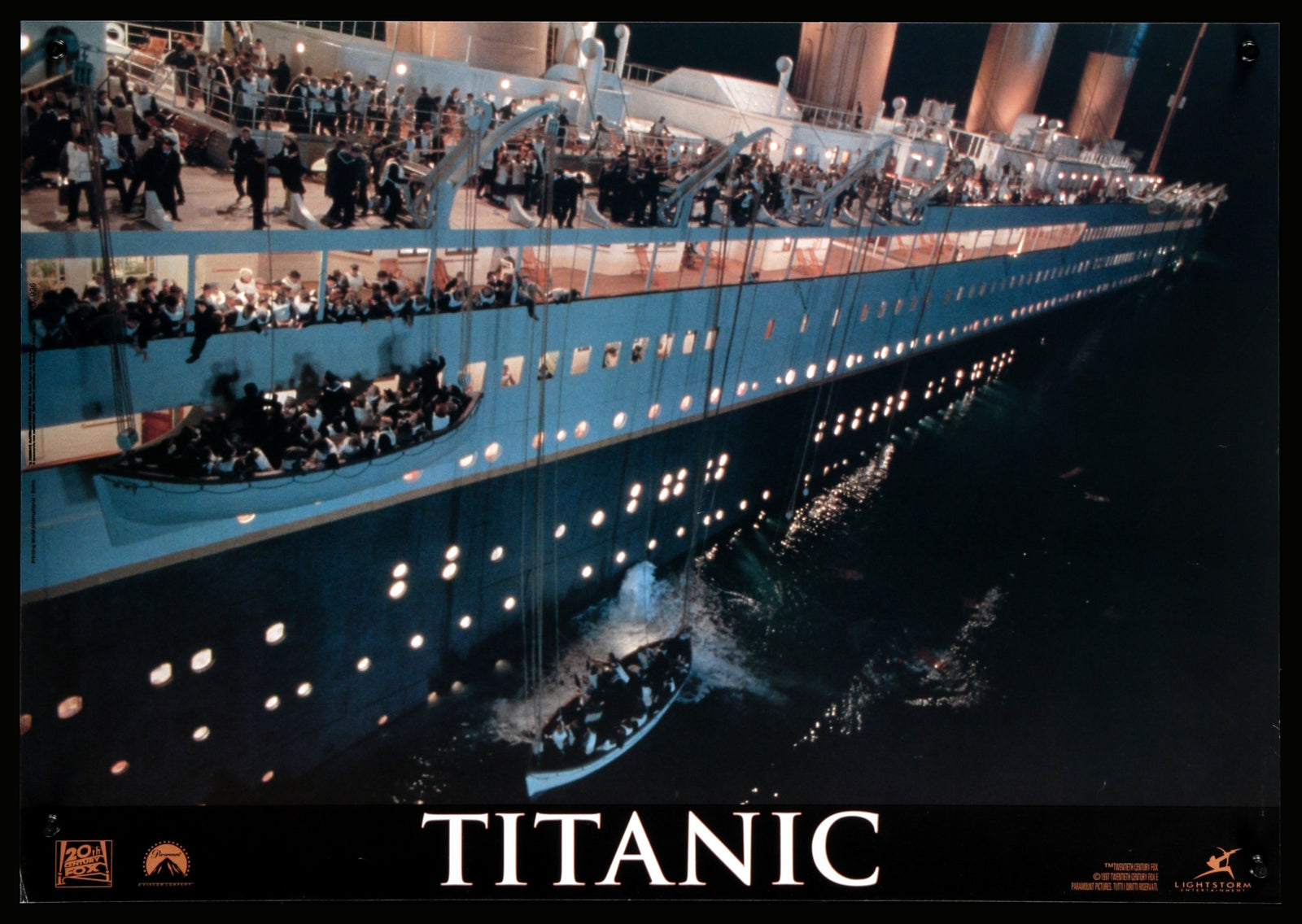 Titanic (1997) original movie poster for sale at Originalfilmart
