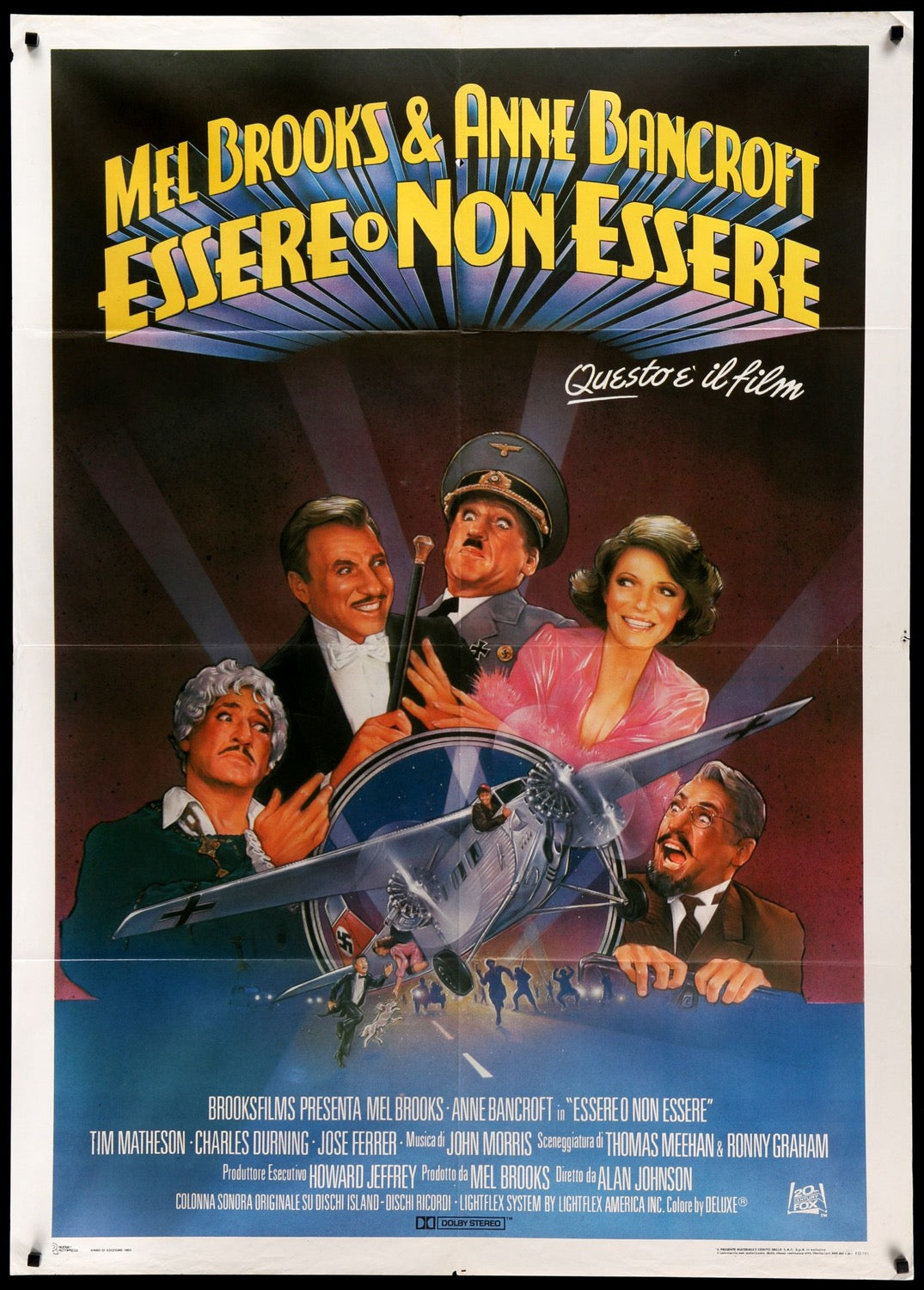 To Be or Not To Be (1983) original movie poster for sale at Originalfilmart