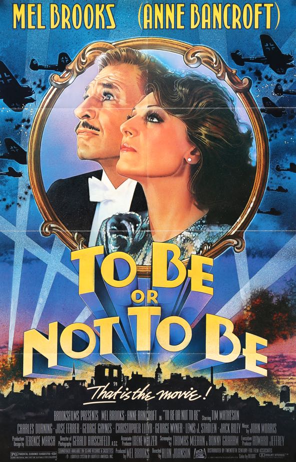 To Be or Not To Be (1983) original movie poster for sale at Originalfilmart
