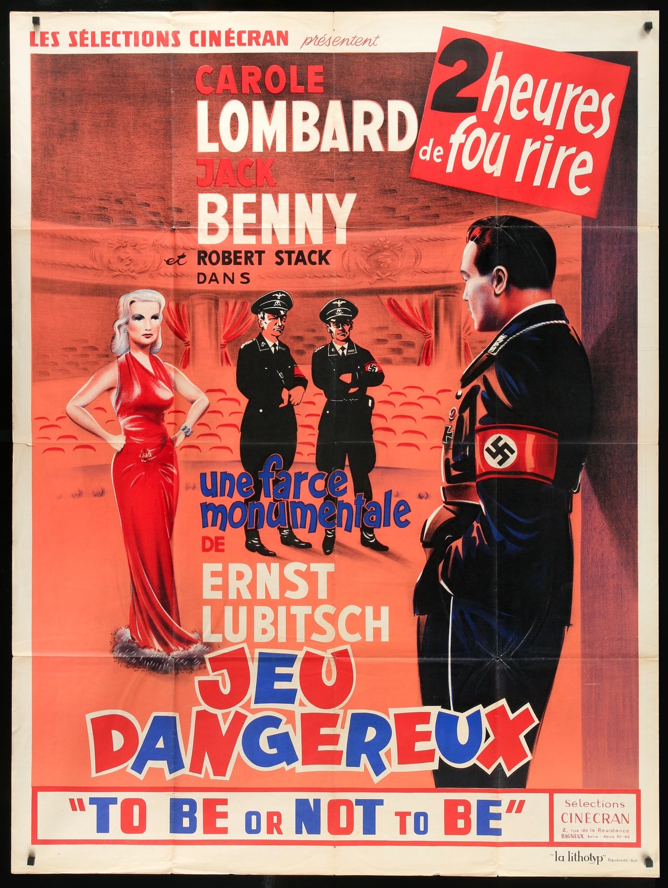To Be or Not to Be (1942) original movie poster for sale at Originalfilmart