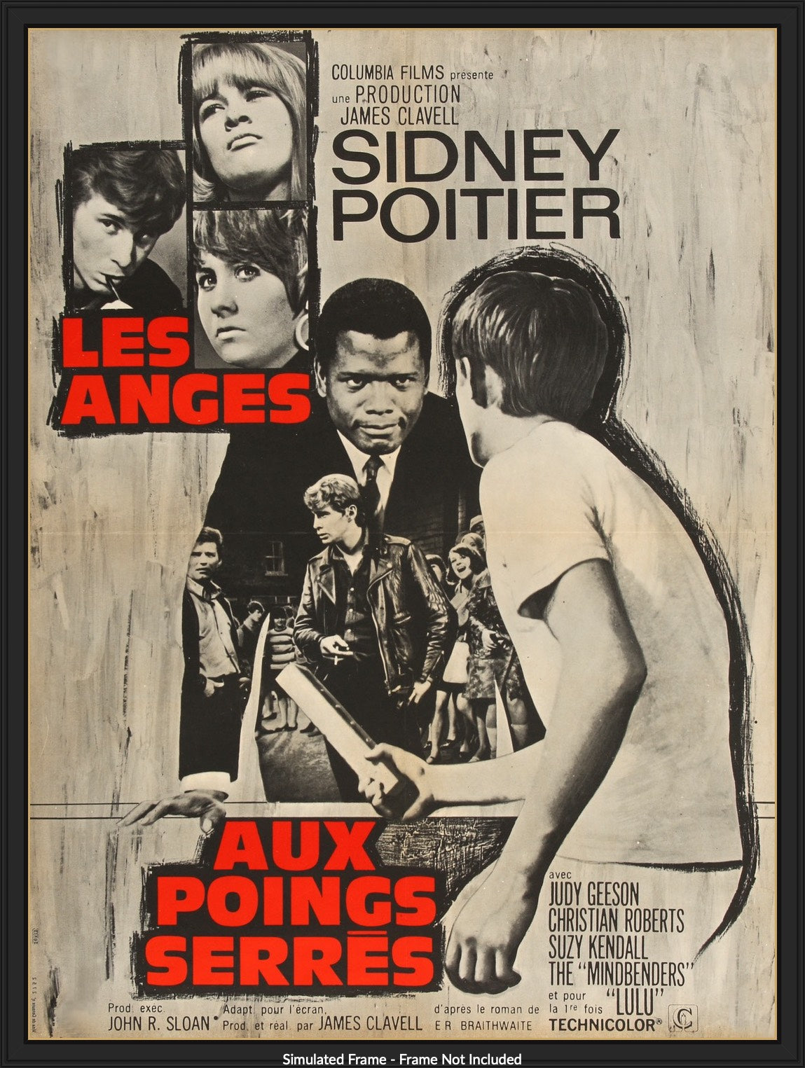 To Sir, With Love (1967) original movie poster for sale at Originalfilmart