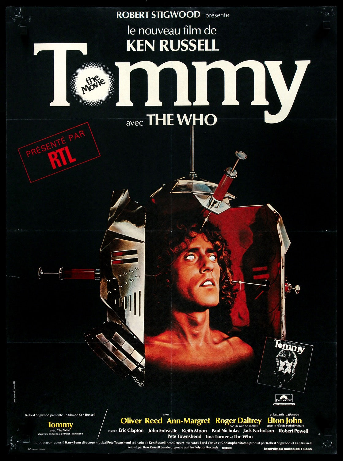 Tommy (1975) original movie poster for sale at Originalfilmart