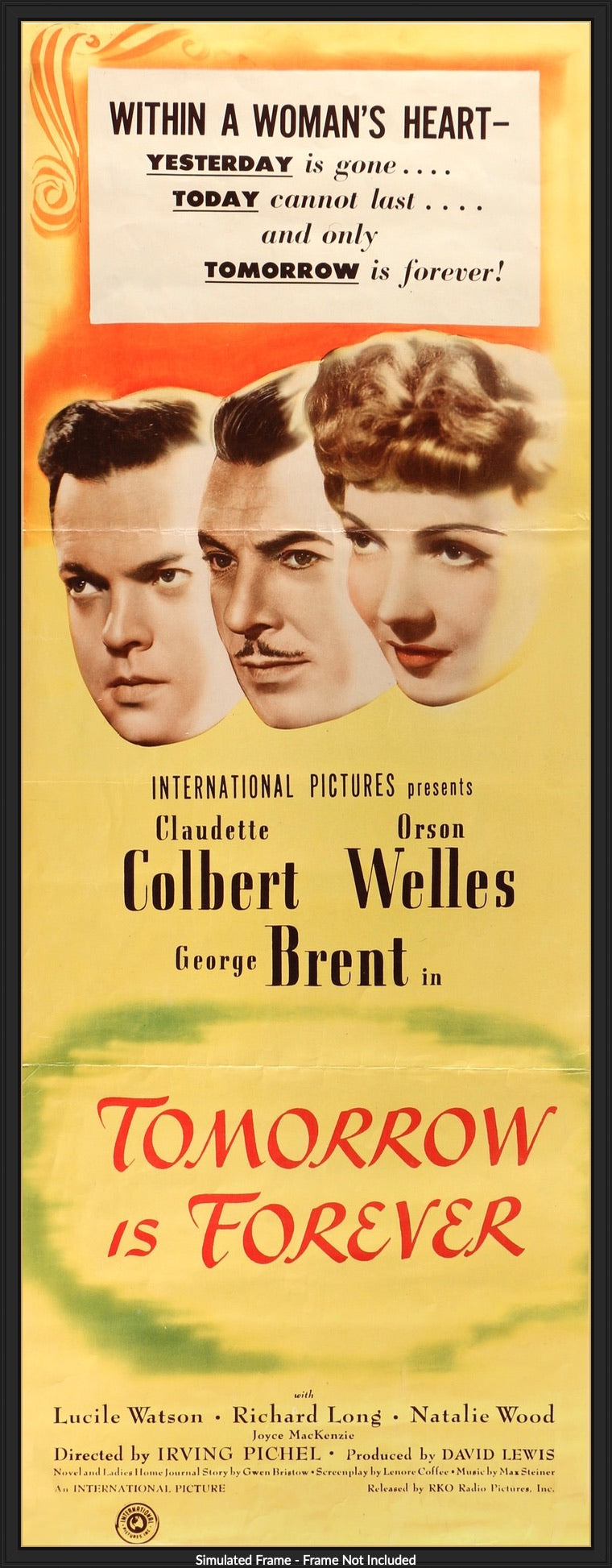 Tomorrow is Forever (1945) original movie poster for sale at Originalfilmart