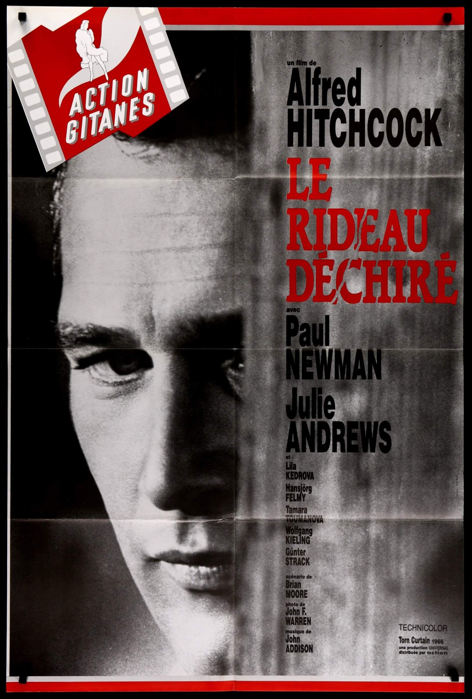 Torn Curtain (1966) original movie poster for sale at Originalfilmart