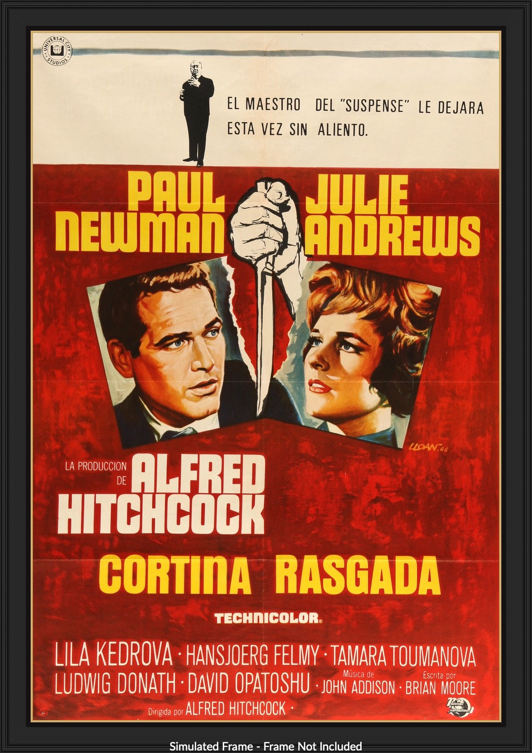 Torn Curtain (1966) original movie poster for sale at Originalfilmart