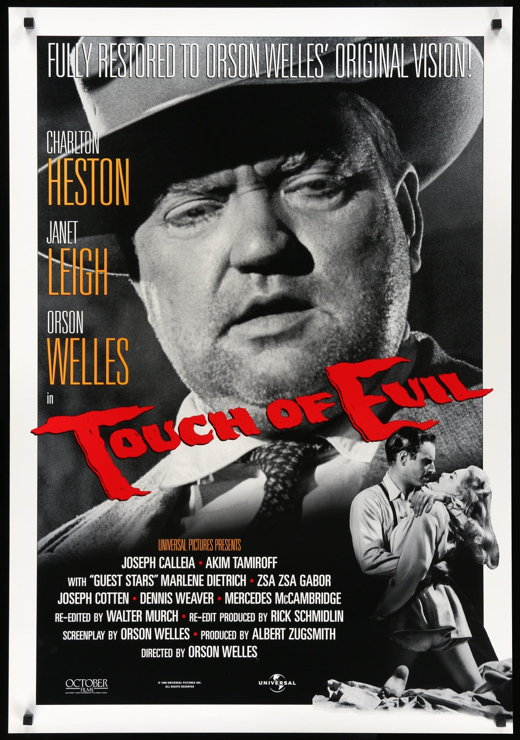 Touch of Evil (1958) original movie poster for sale at Originalfilmart