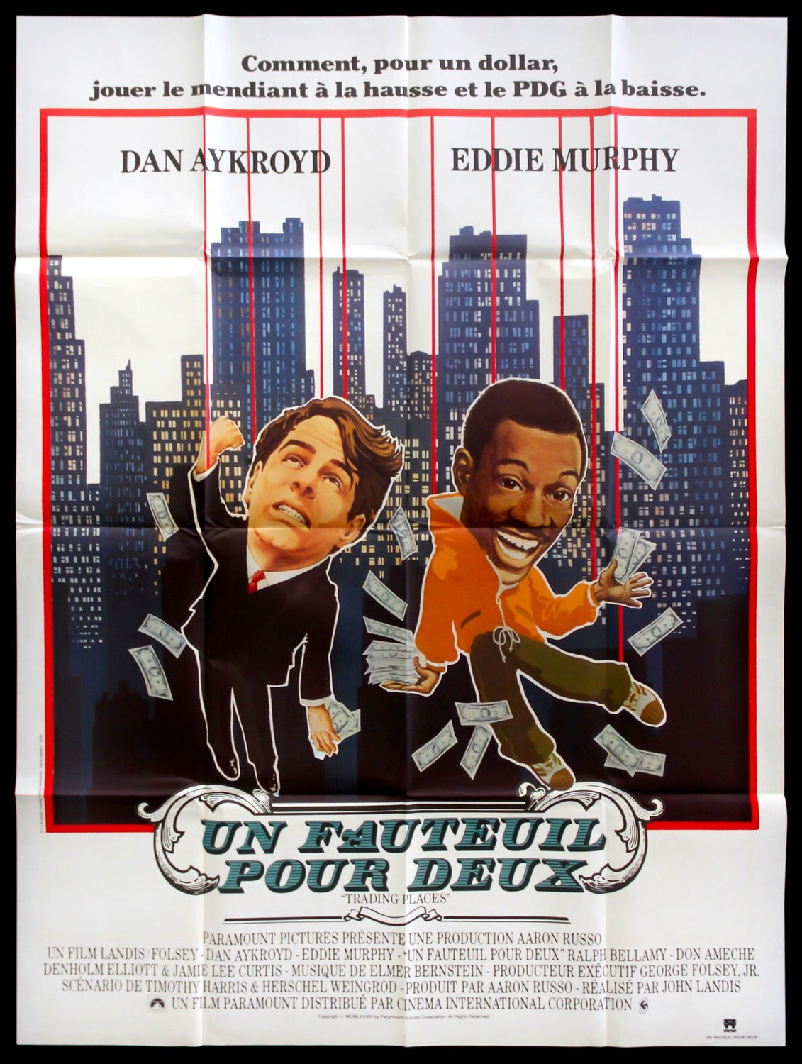 Trading Places (1983) original movie poster for sale at Originalfilmart