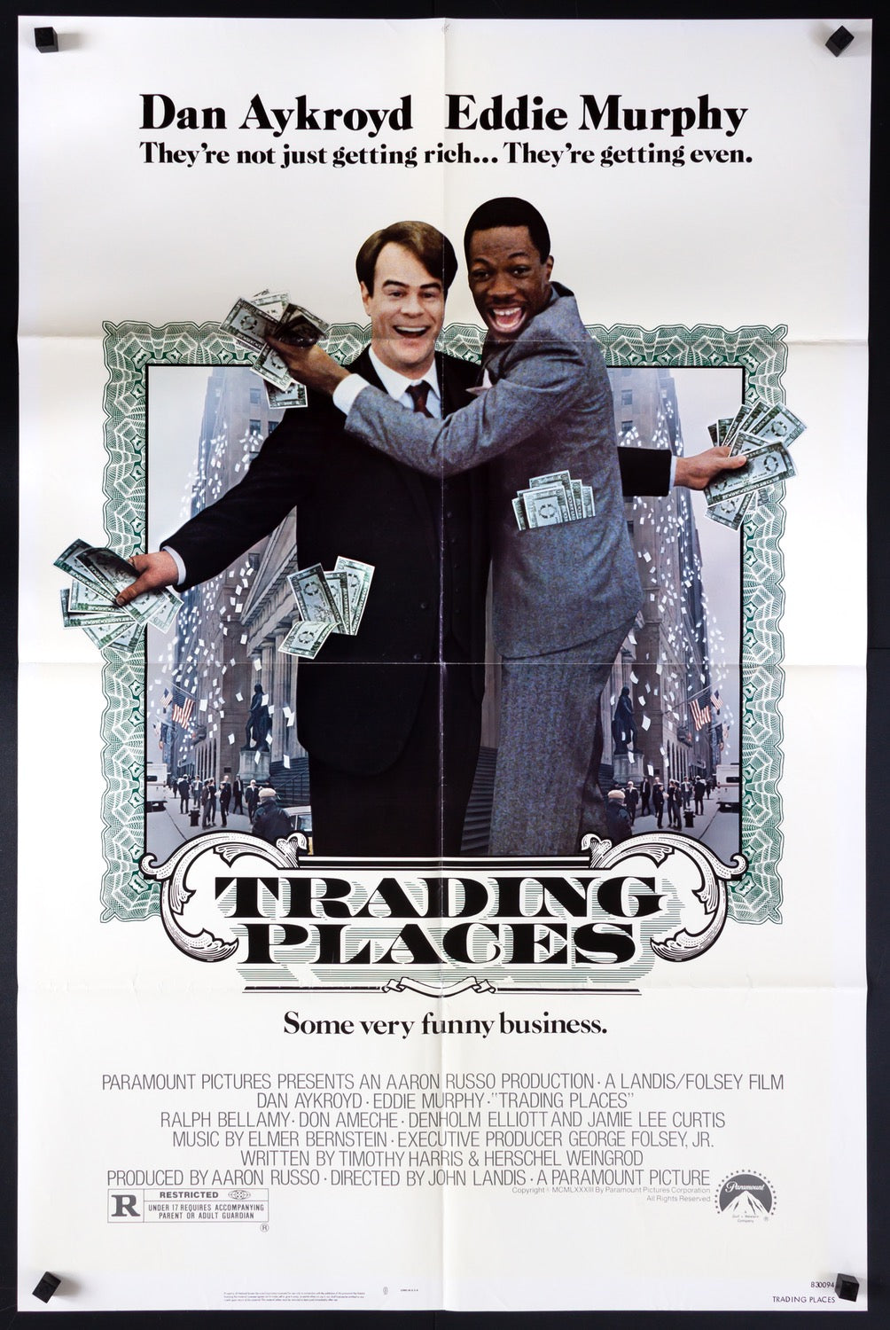 Trading Places (1983) original movie poster for sale at Originalfilmart