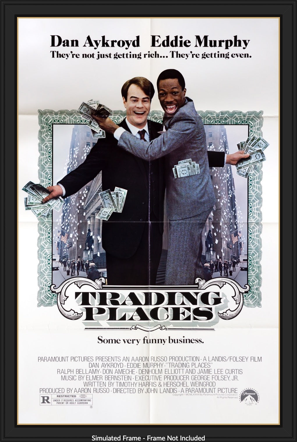 Trading Places (1983) original movie poster for sale at Originalfilmart
