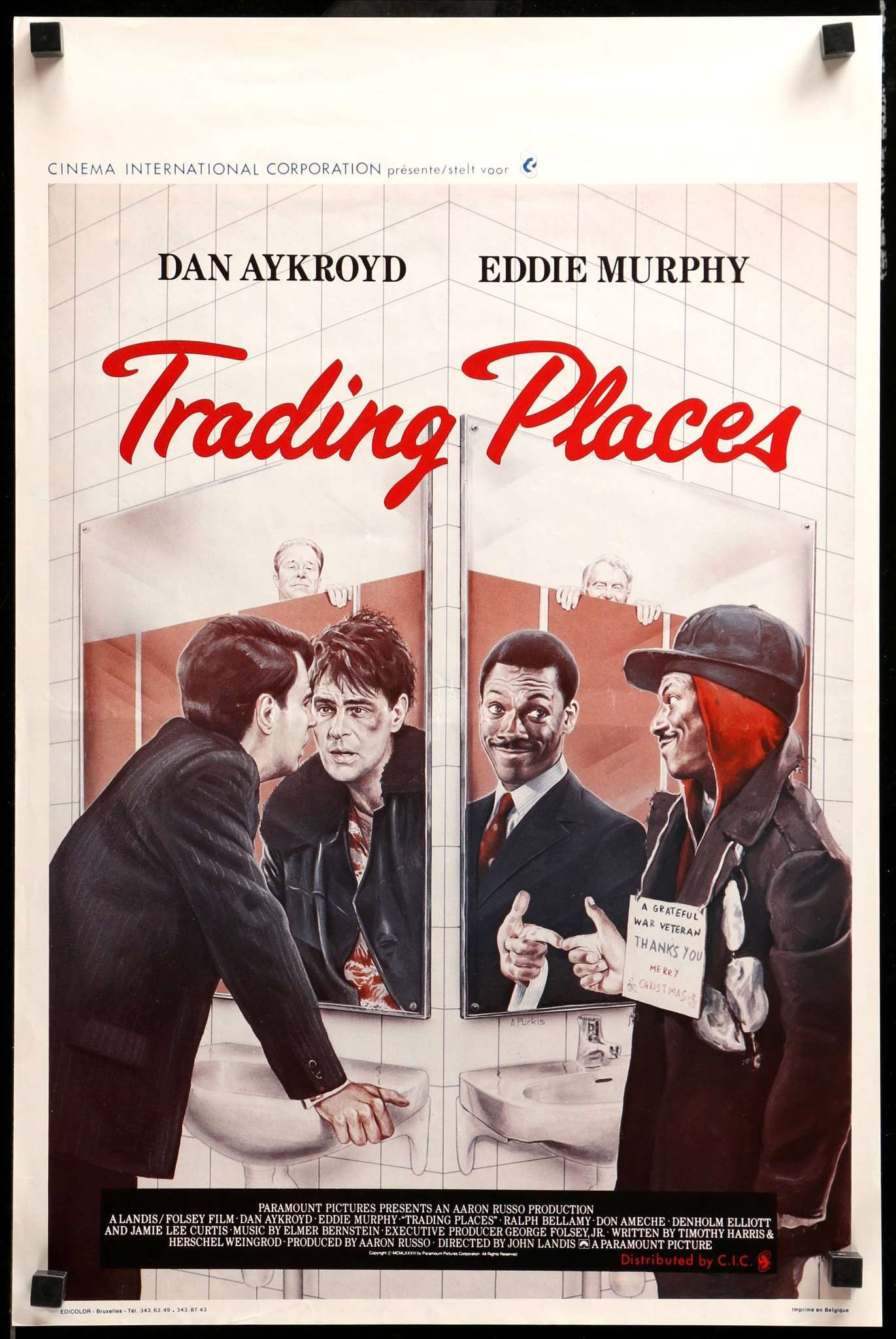 Trading Places (1983) original movie poster for sale at Originalfilmart