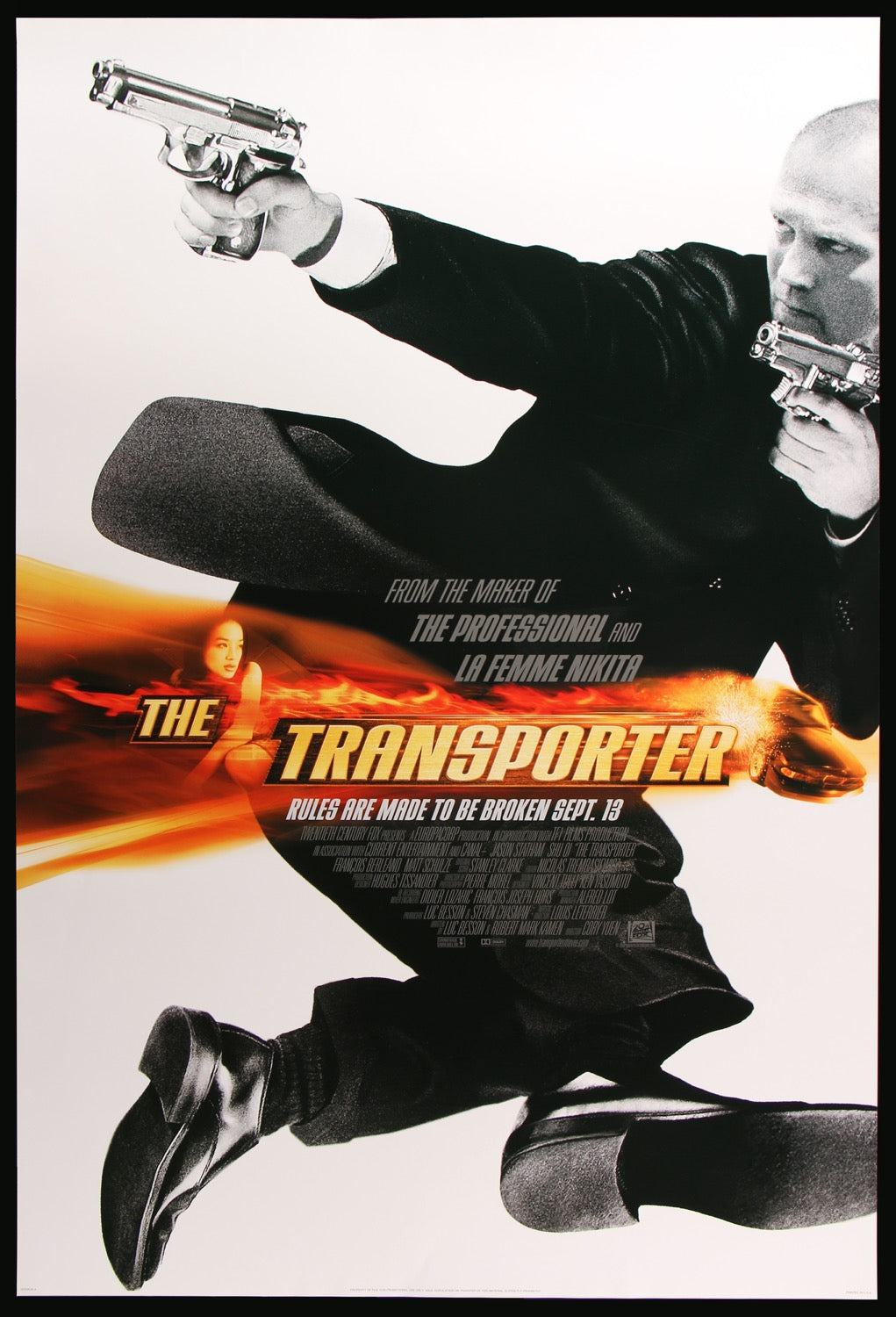 Transporter (2002) original movie poster for sale at Originalfilmart
