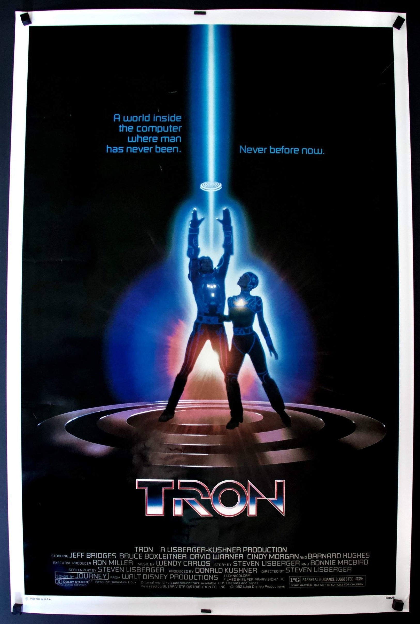Tron (1982) original movie poster for sale at Originalfilmart
