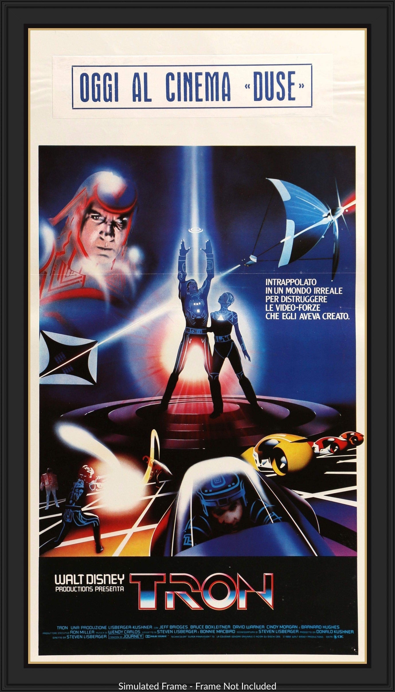Tron (1982) original movie poster for sale at Originalfilmart