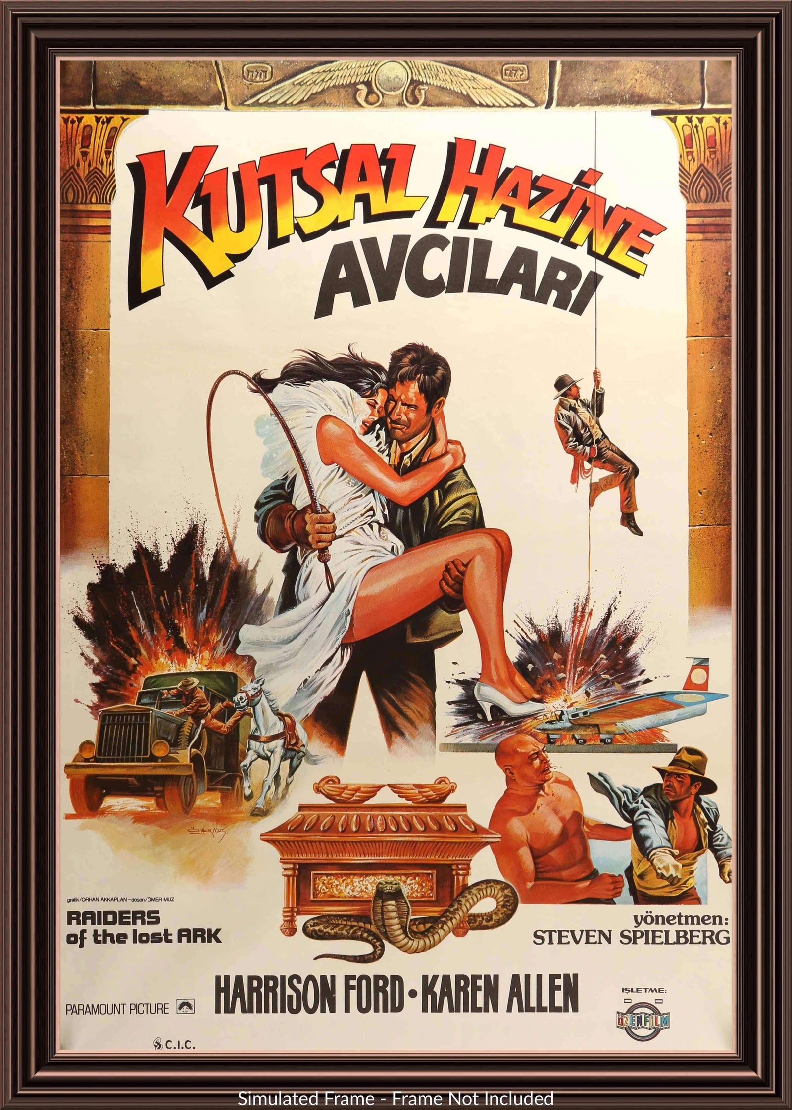 Raiders of the Lost Ark (1981) original movie poster for sale at Originalfilmart