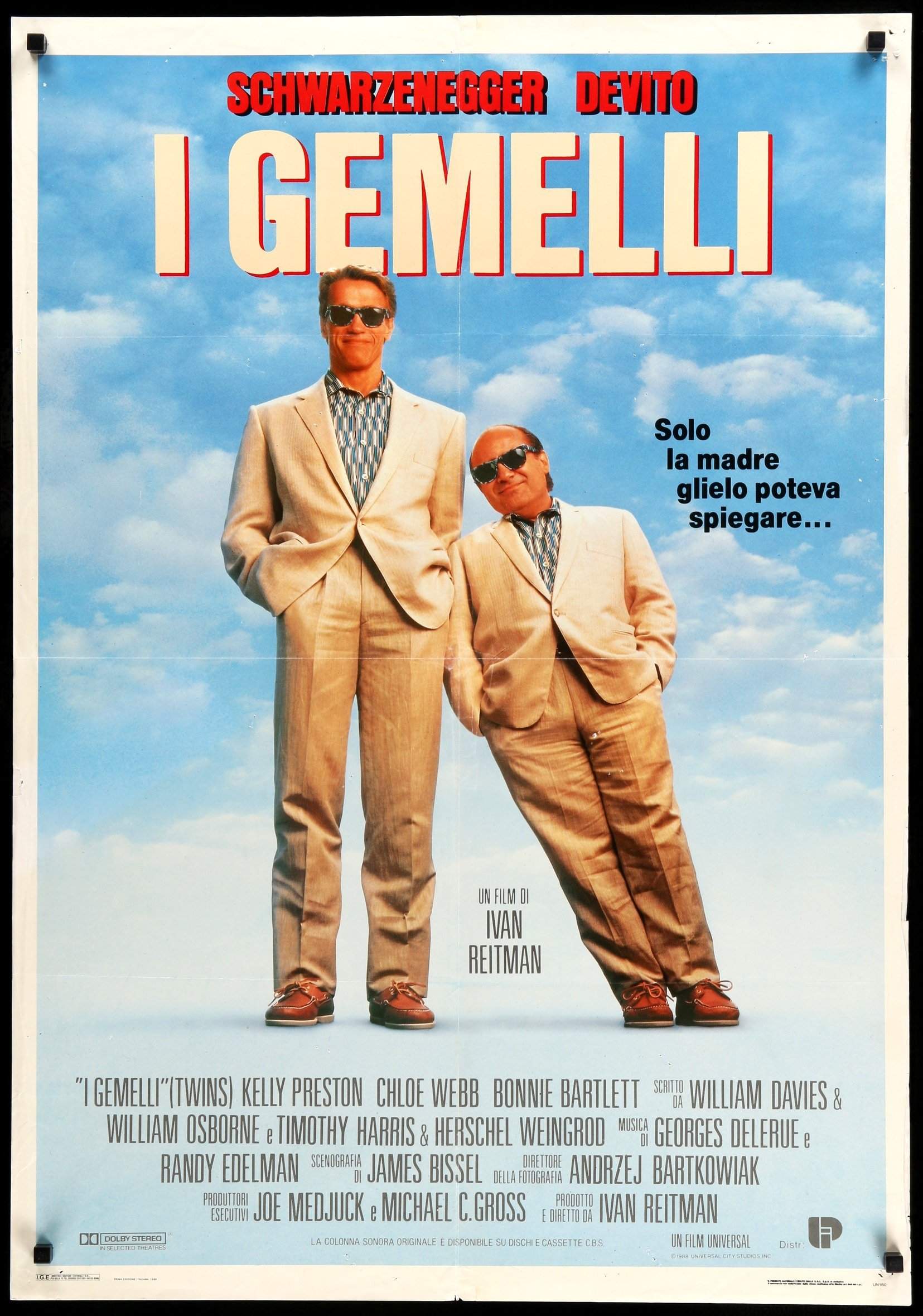 Twins (1988) original movie poster for sale at Originalfilmart