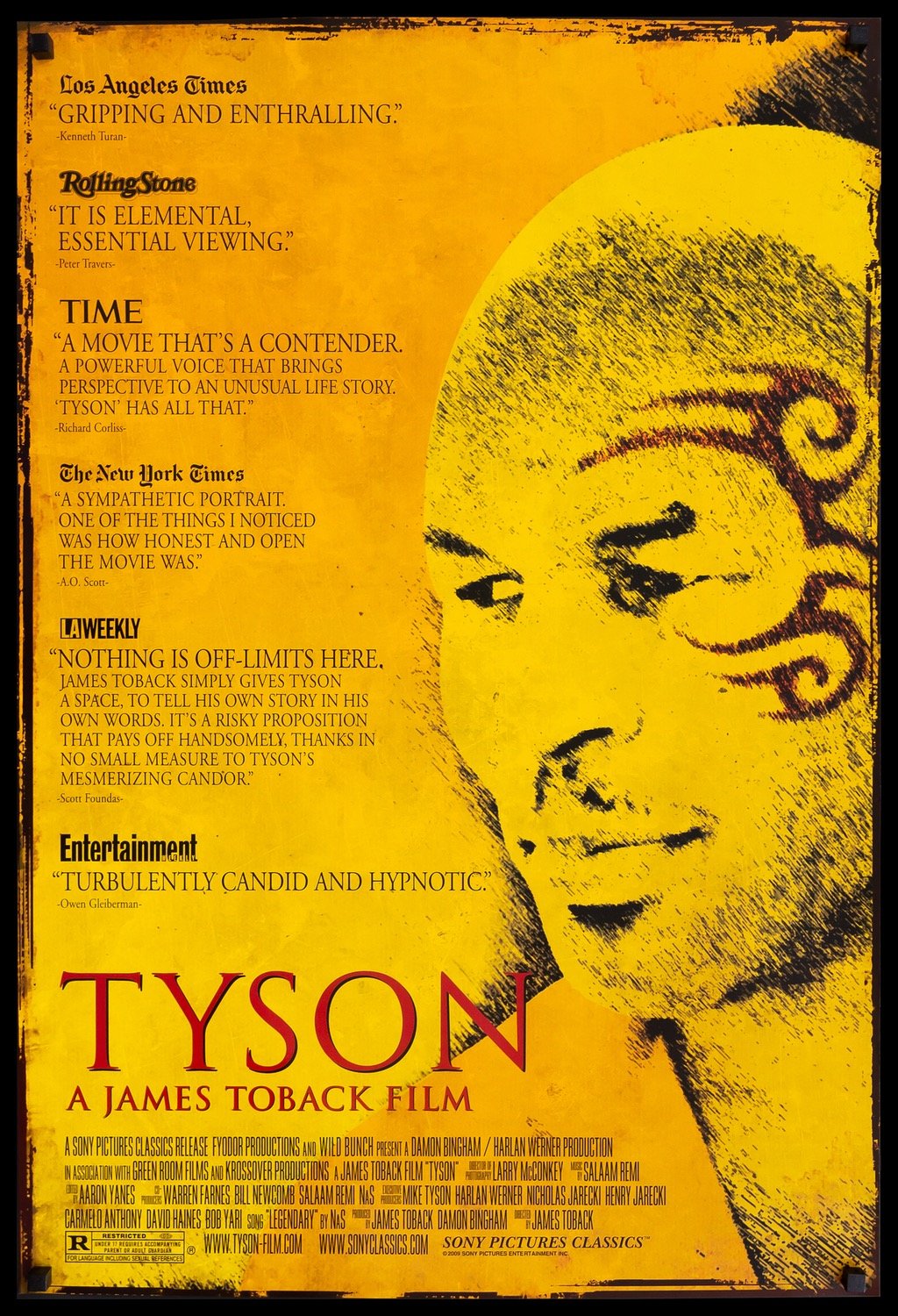 Tyson (2008) original movie poster for sale at Originalfilmart