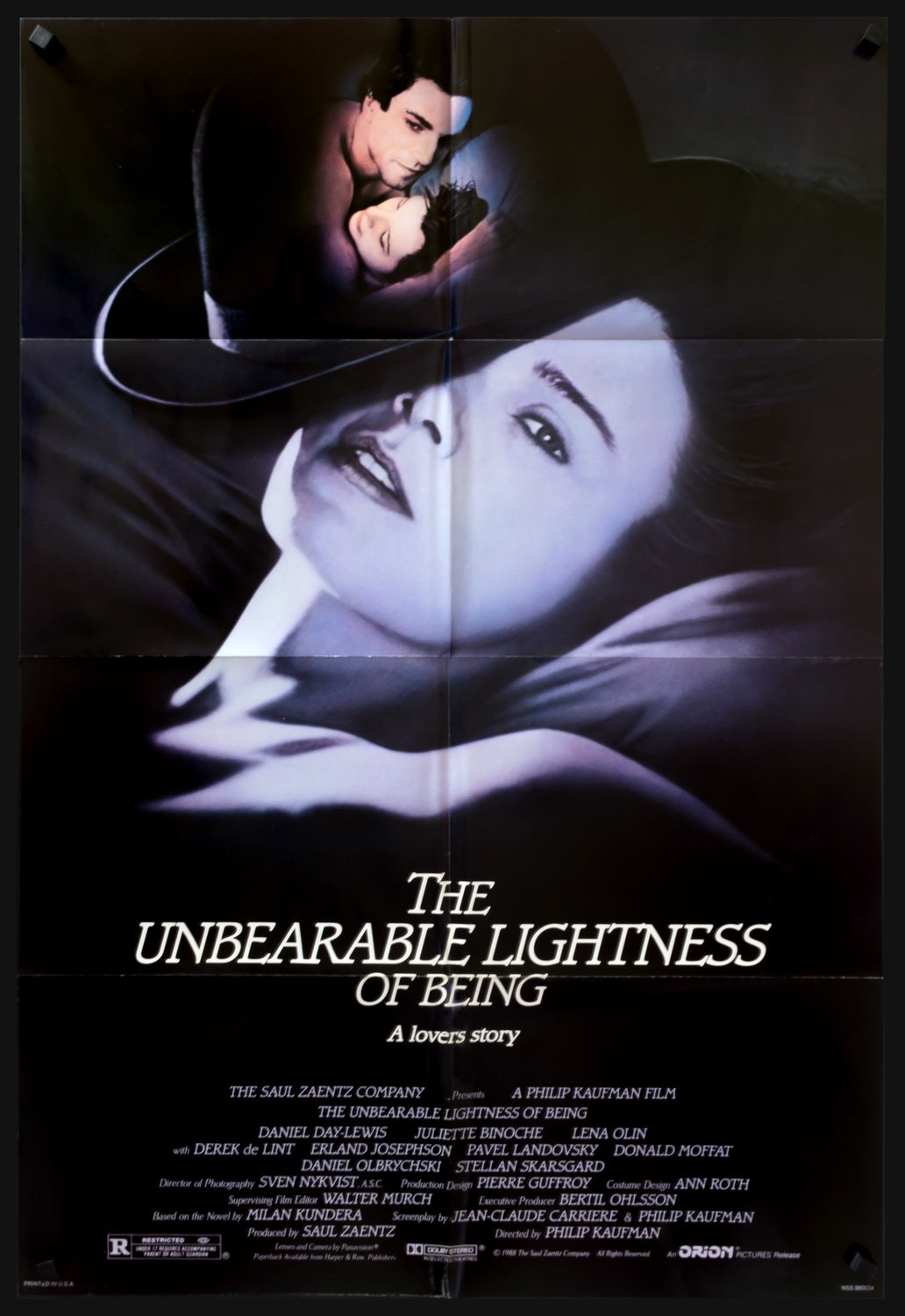 Unbearable Lightness of Being (1988) original movie poster for sale at Originalfilmart