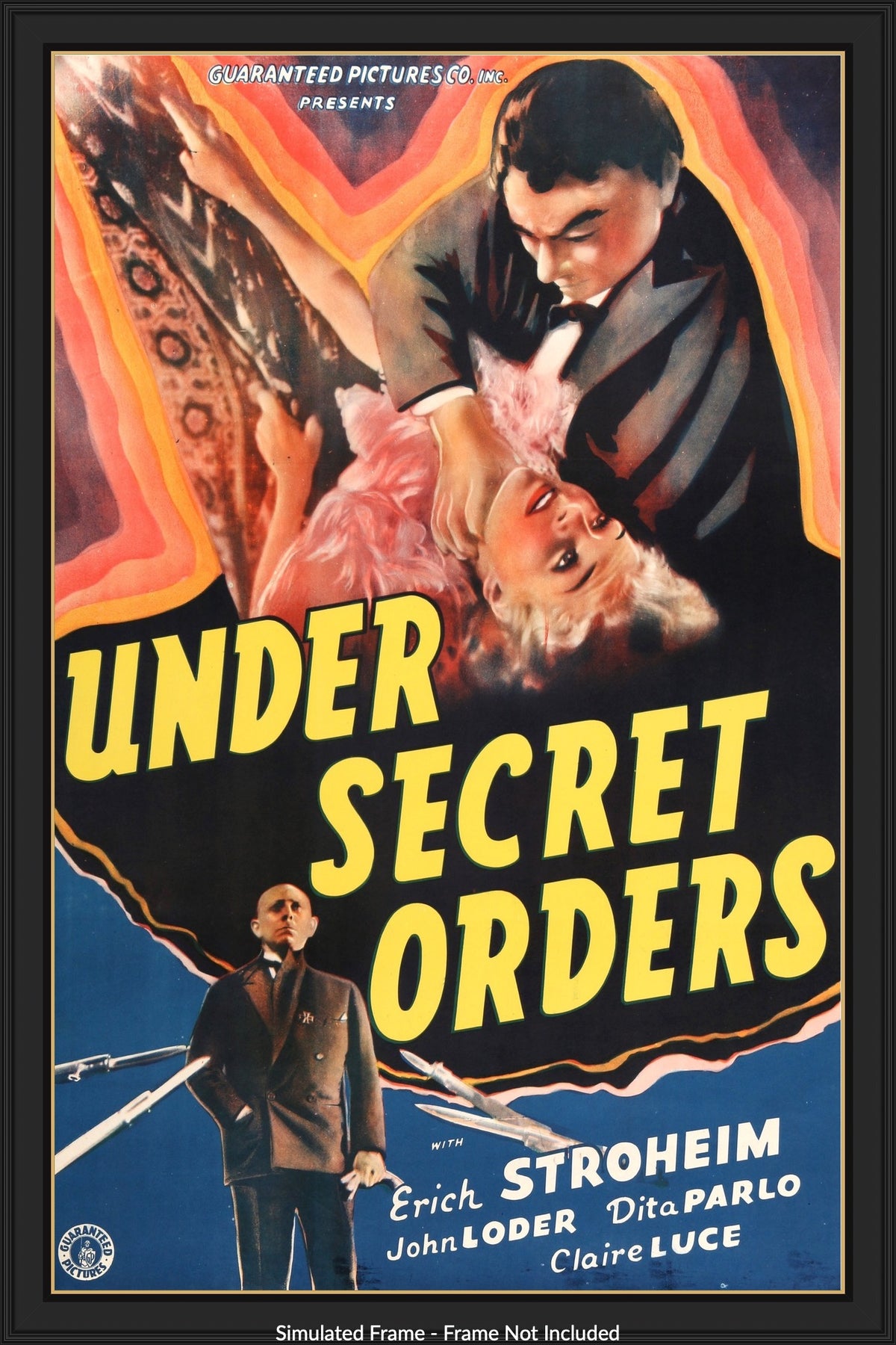 Under Secret Orders (1937) original movie poster for sale at Originalfilmart