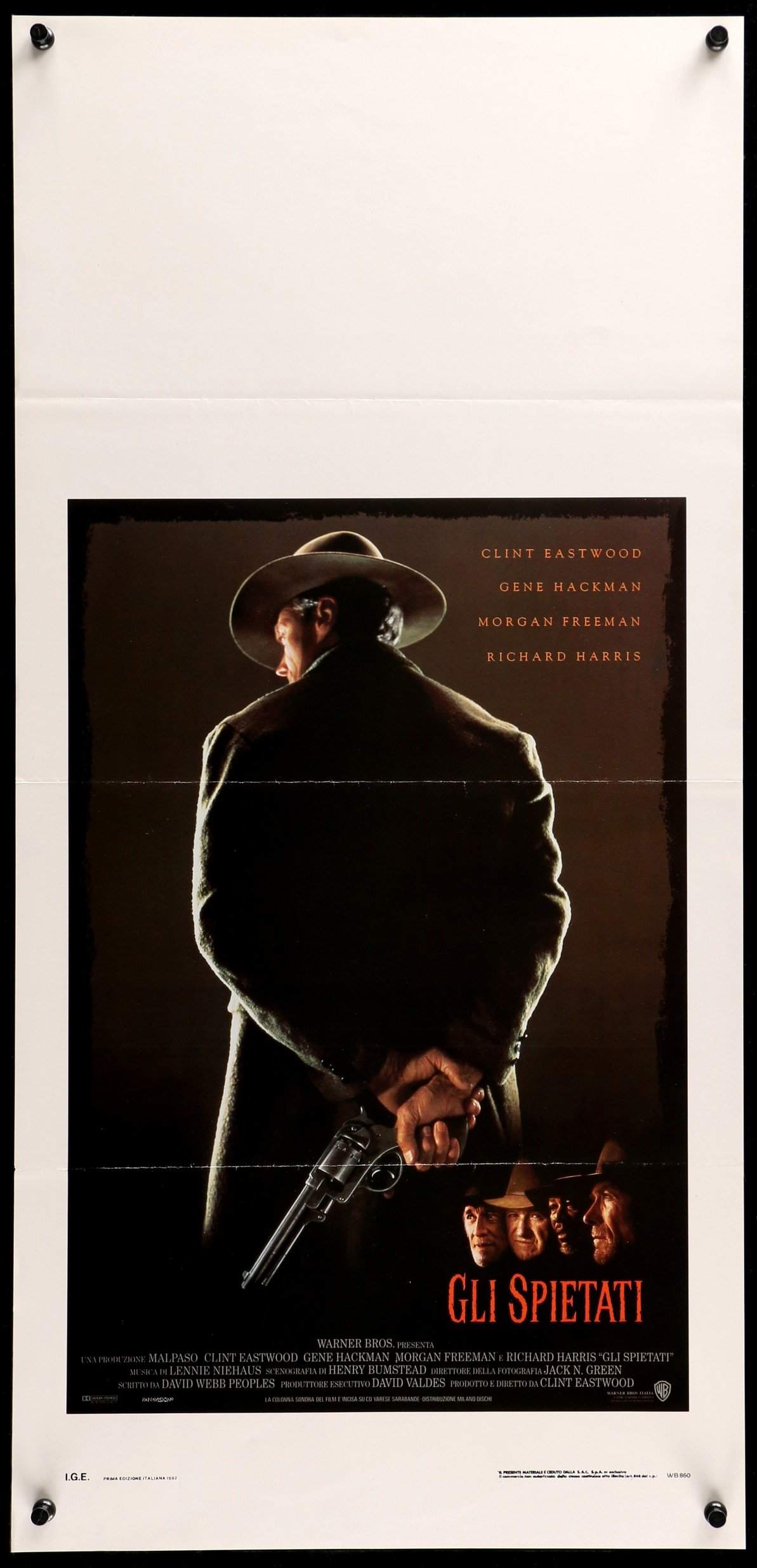 Unforgiven (1992) original movie poster for sale at Originalfilmart