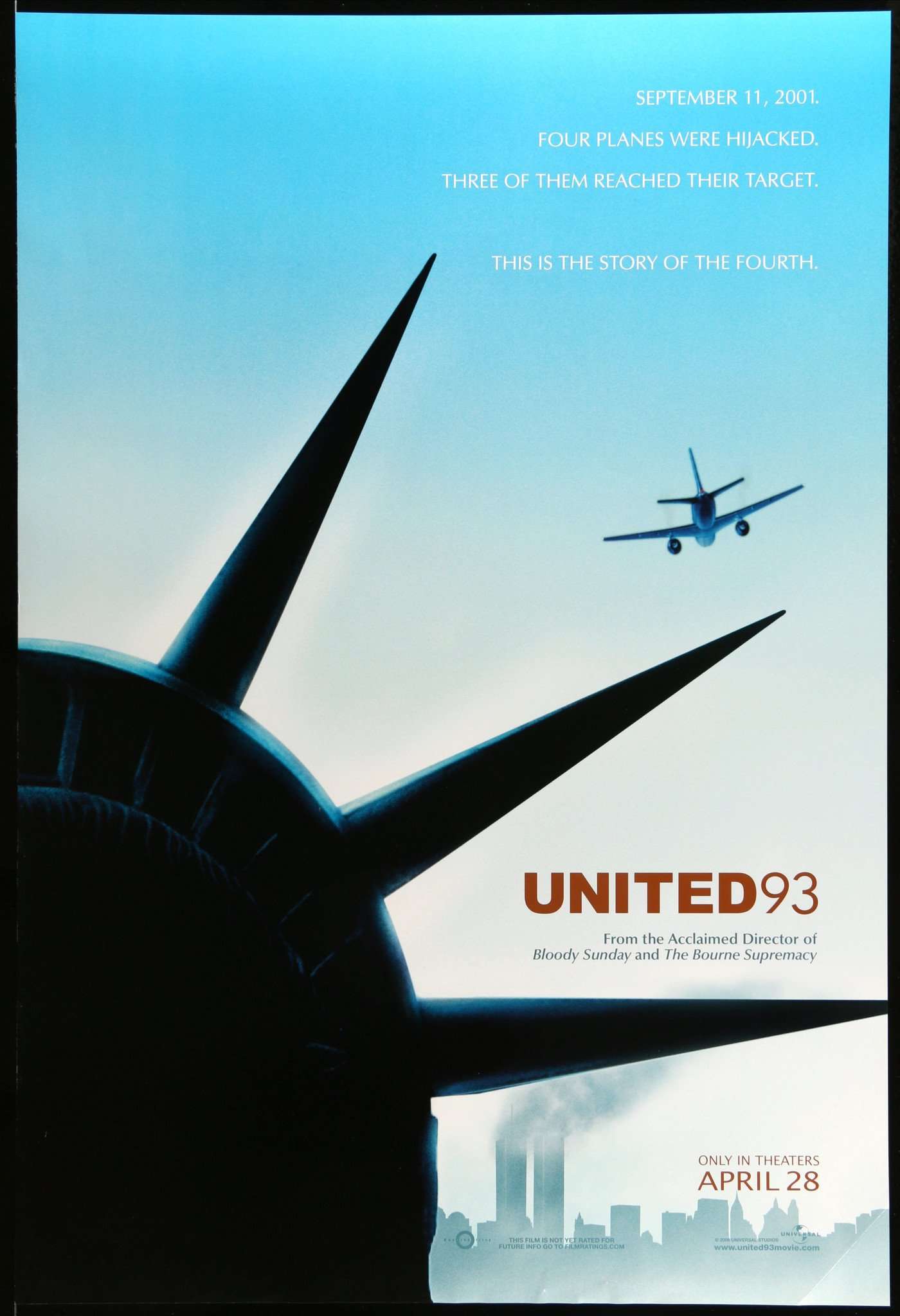 United 93 (2006) original movie poster for sale at Originalfilmart