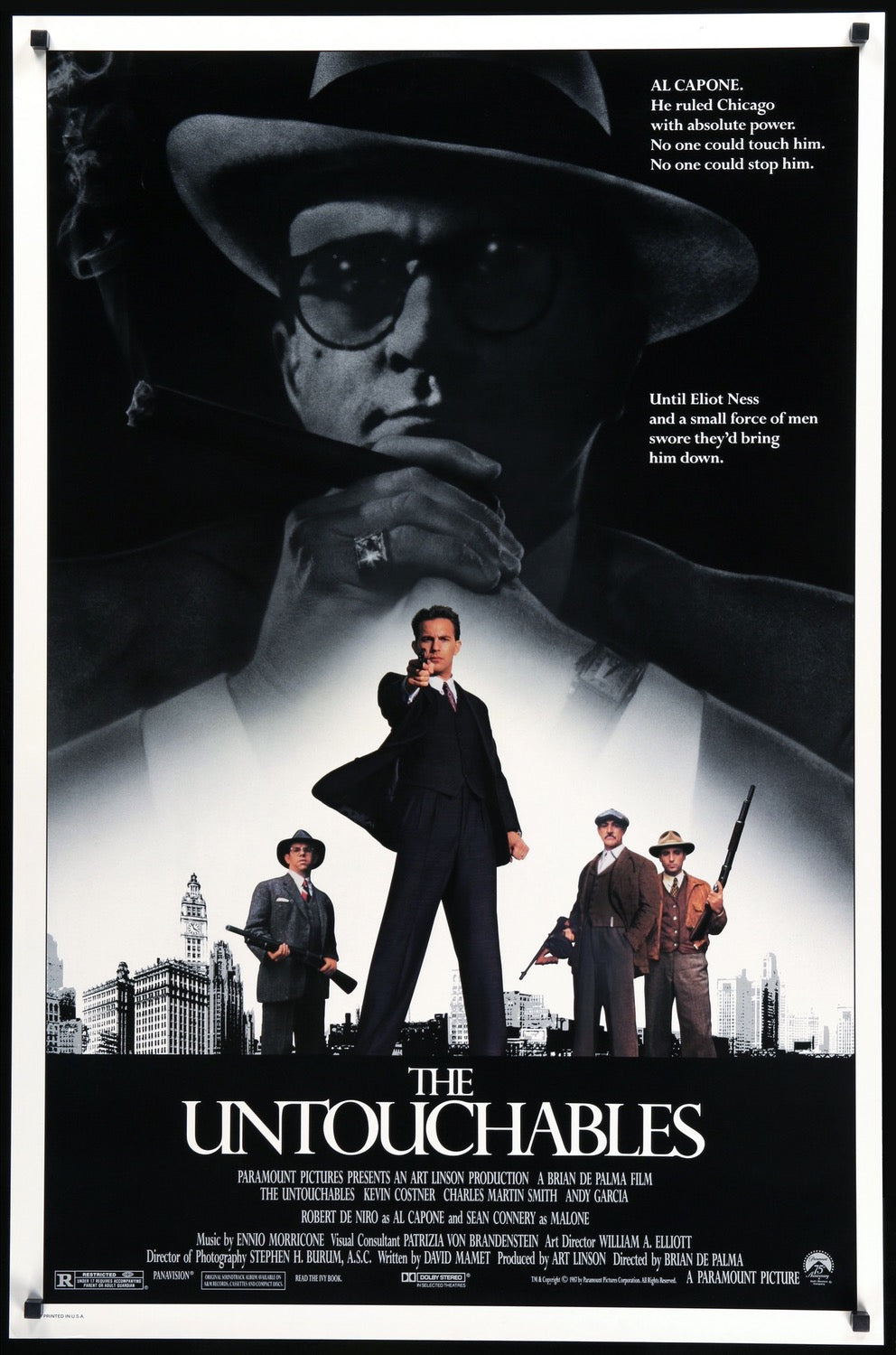 Untouchables (1987) original movie poster for sale at Originalfilmart