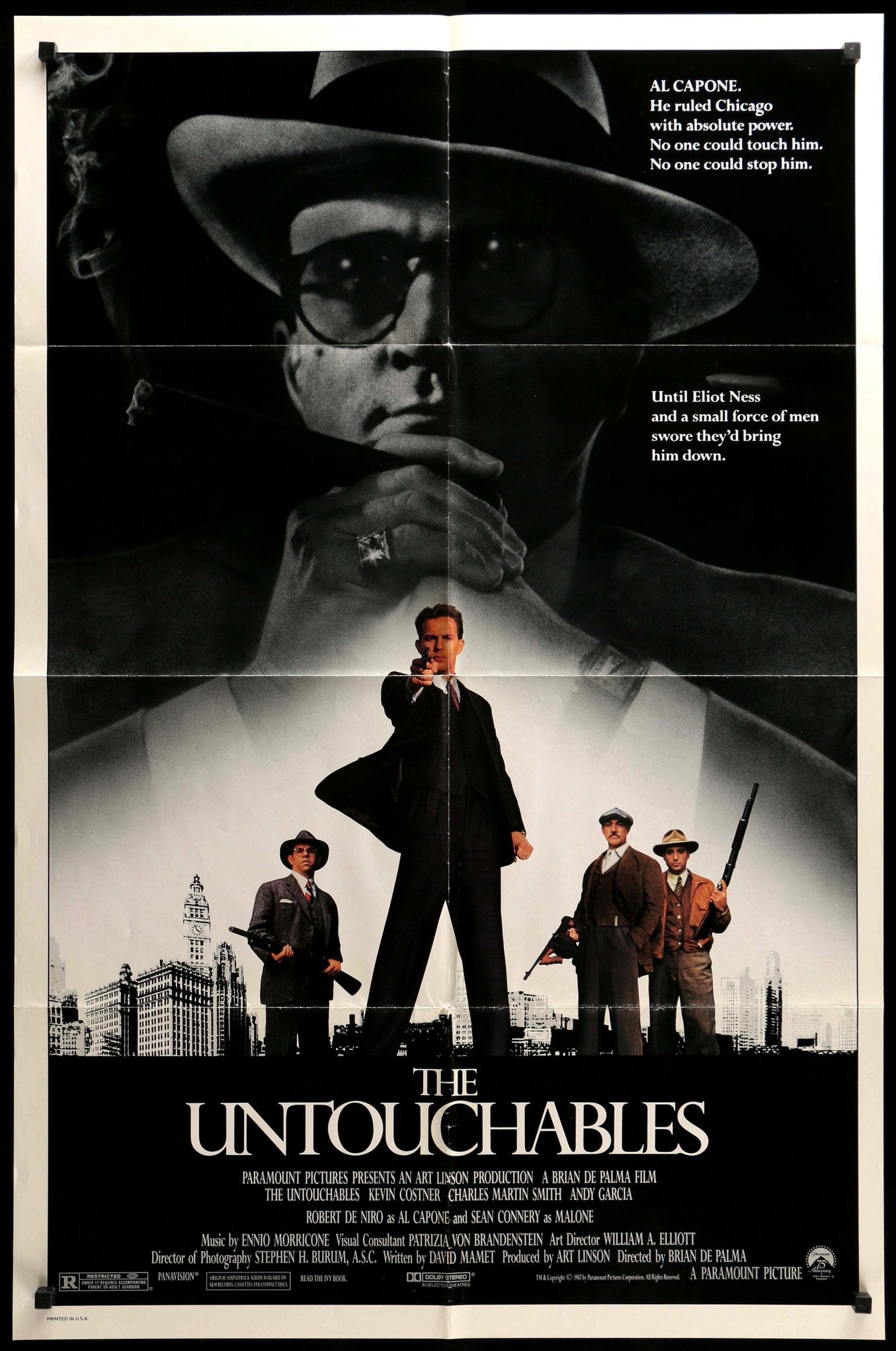 Untouchables (1987) original movie poster for sale at Originalfilmart