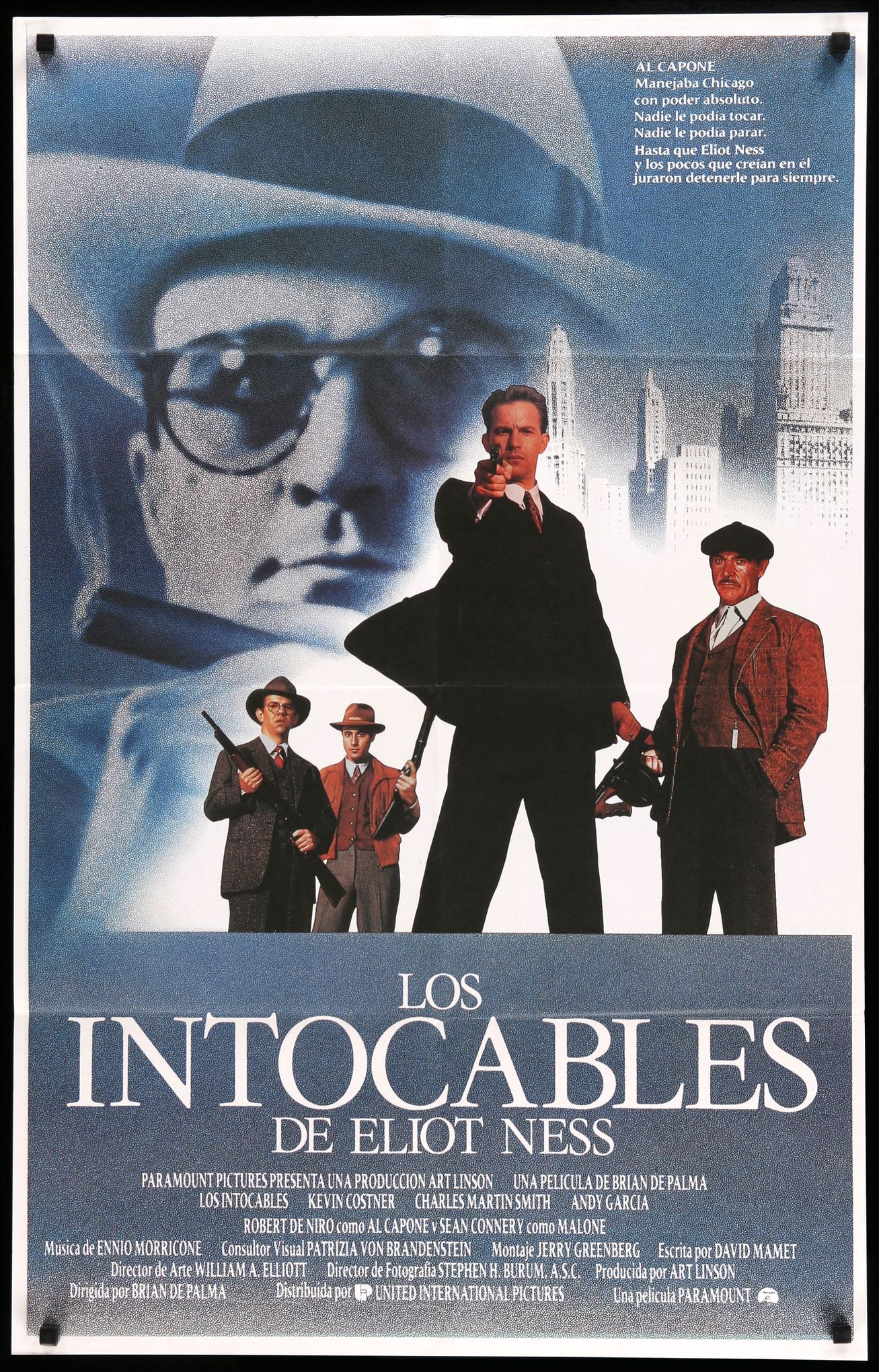 Untouchables (1987) original movie poster for sale at Originalfilmart