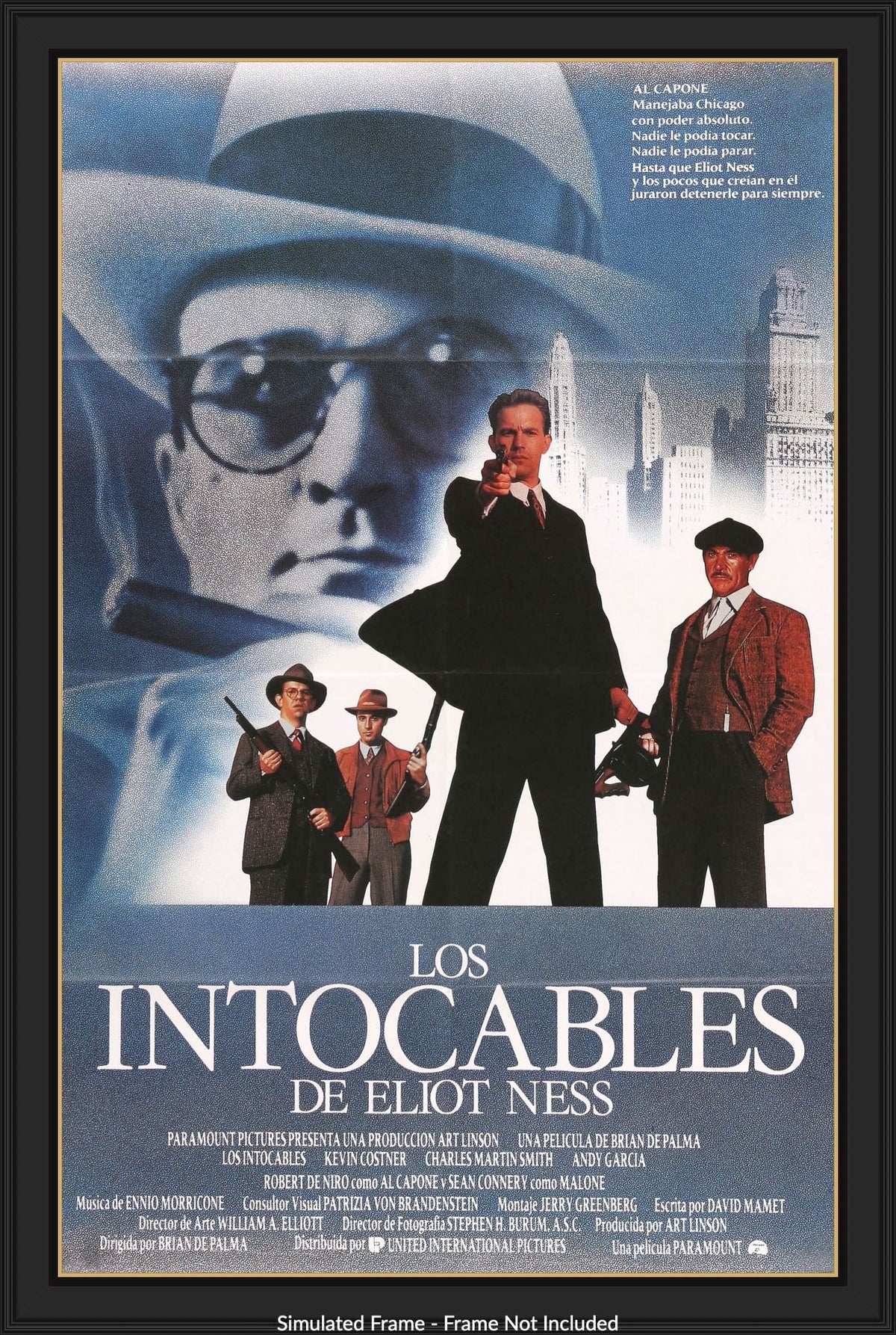 Untouchables (1987) original movie poster for sale at Originalfilmart