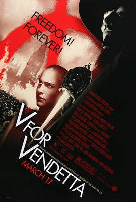 V For Vendetta (2006) original movie poster for sale at Originalfilmart