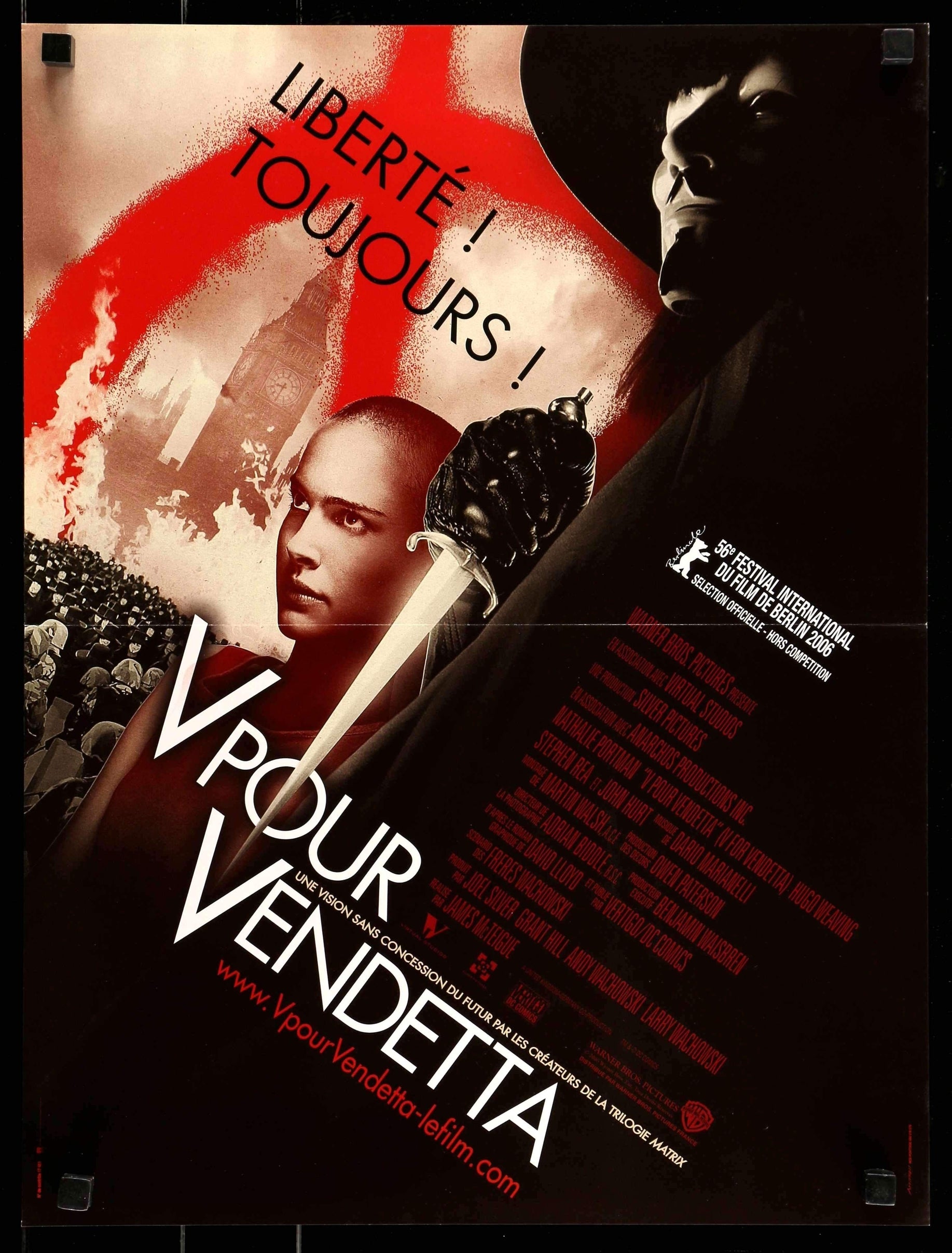 V For Vendetta (2006) original movie poster for sale at Originalfilmart