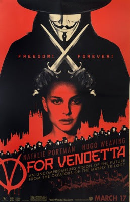 V For Vendetta (2006) original movie poster for sale at Originalfilmart