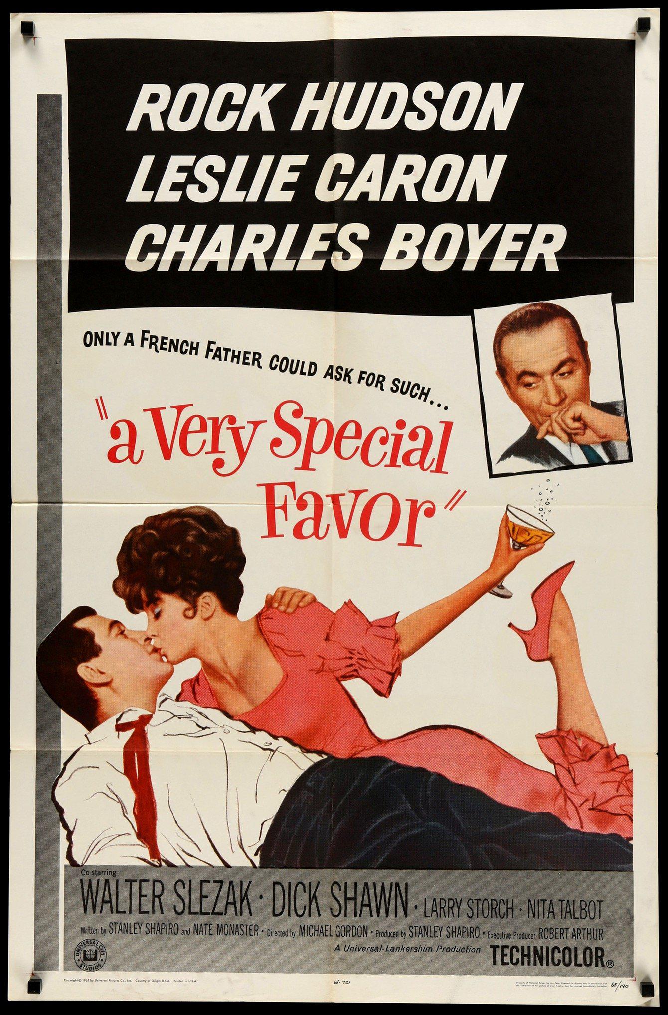 Very Special Favor (1965) original movie poster for sale at Originalfilmart