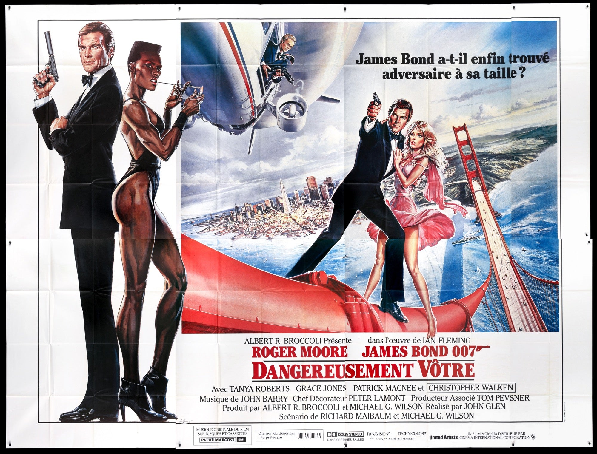 View to a Kill (1985) original movie poster for sale at Originalfilmart