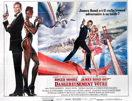 View to a Kill (1985) original movie poster for sale at Originalfilmart