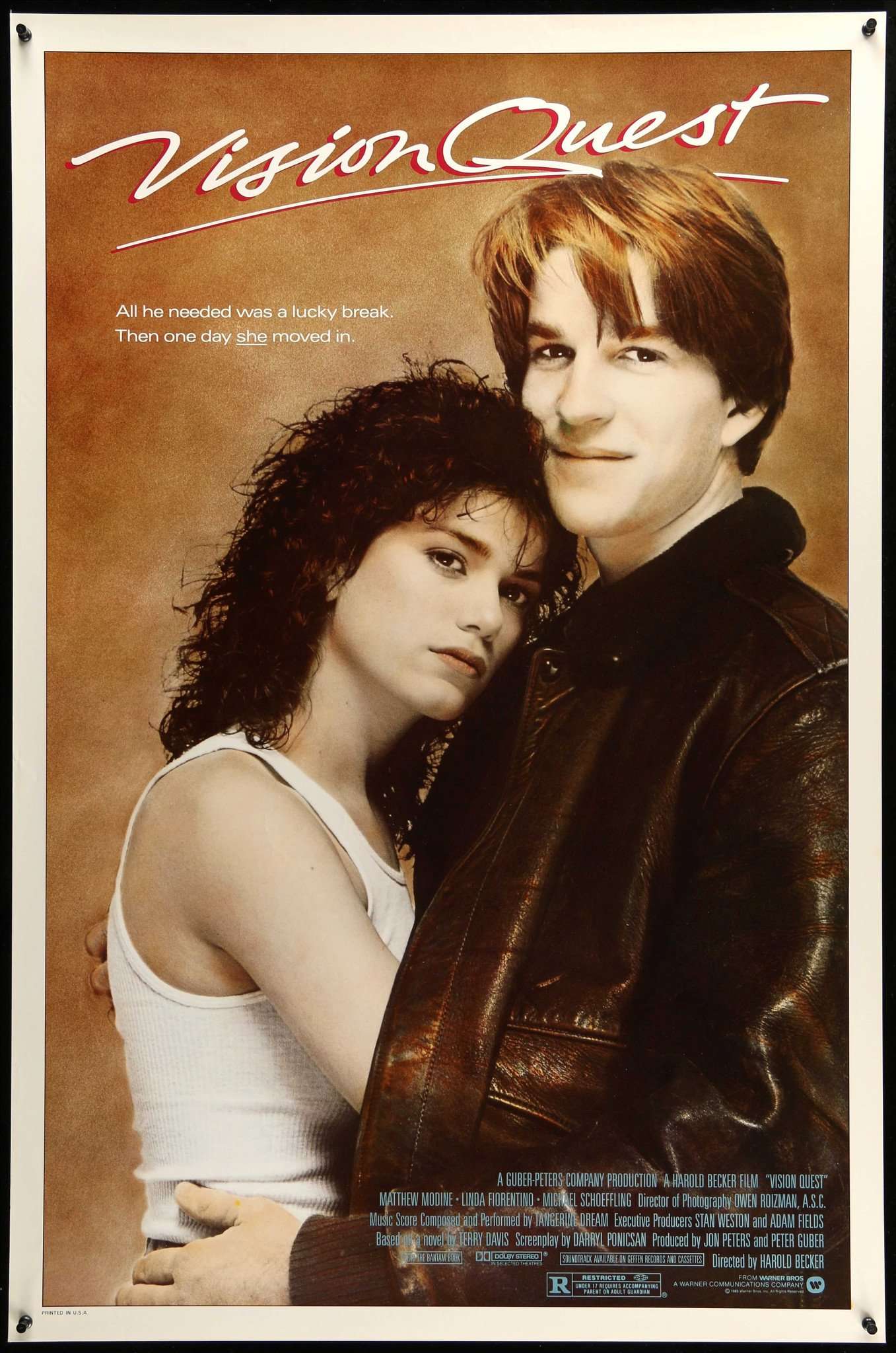 Vision Quest (1985) original movie poster for sale at Originalfilmart