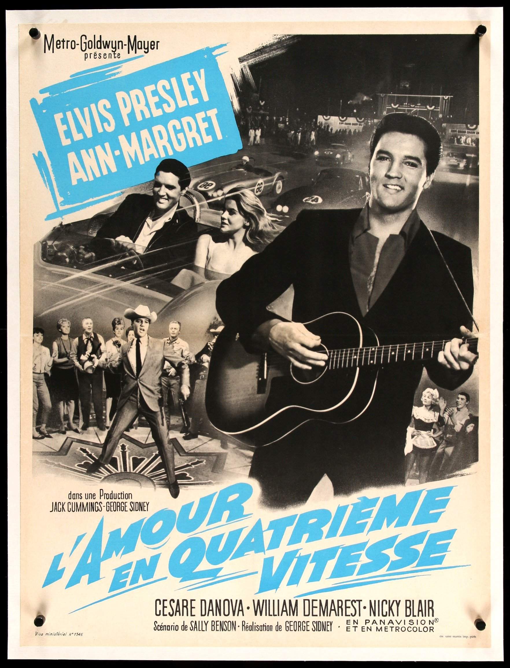 Viva Las Vegas (1964) original movie poster for sale at Originalfilmart