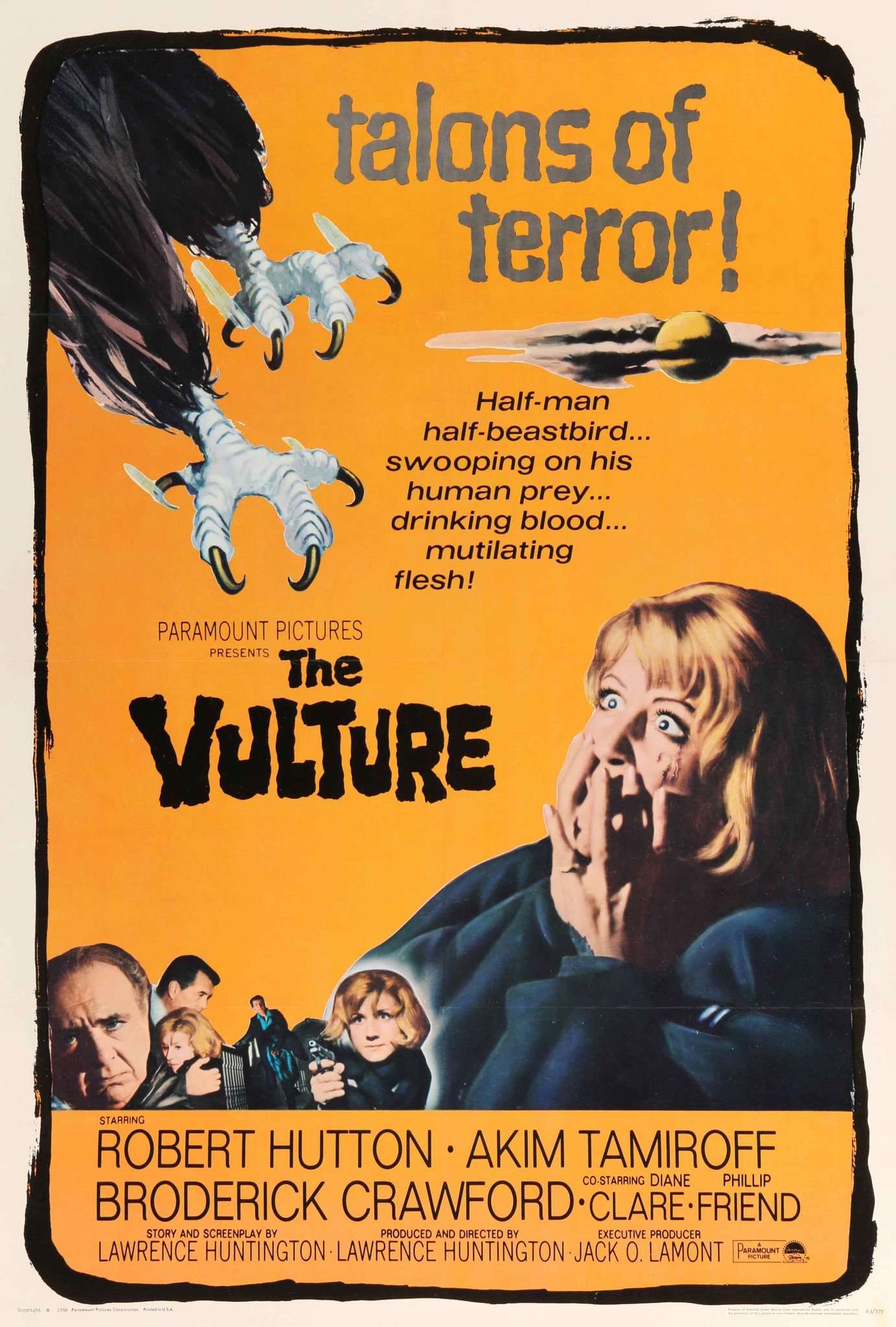 Vulture (1967) original movie poster for sale at Originalfilmart