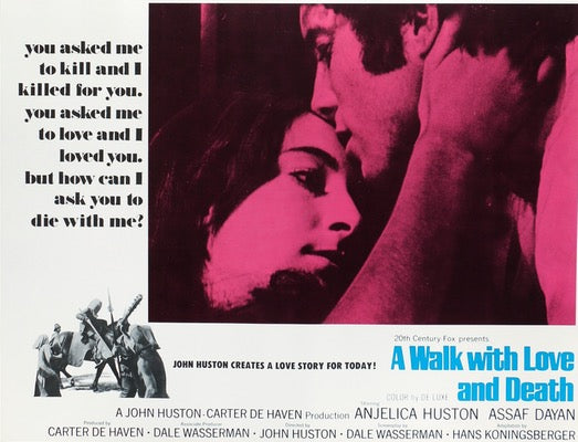Walk With Love and Death (1969) original movie poster for sale at Originalfilmart