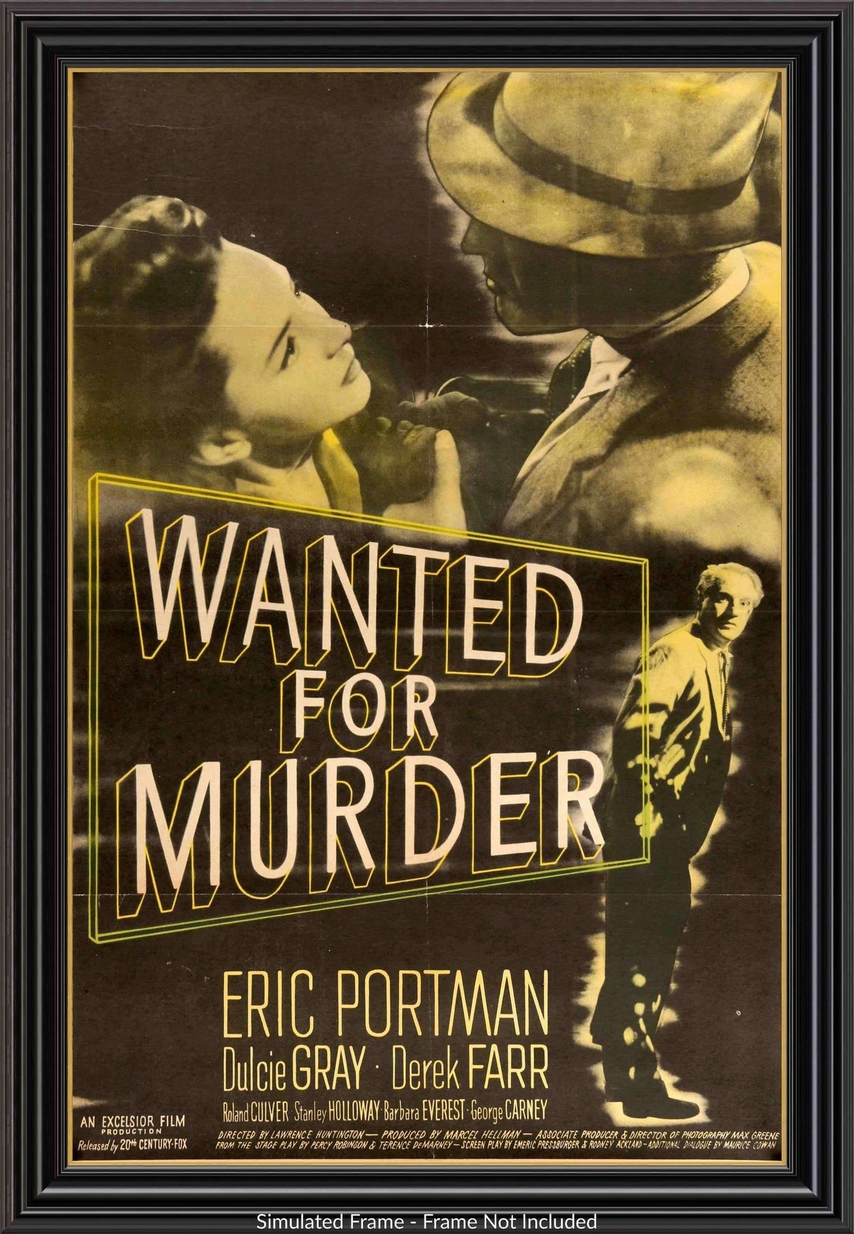 Wanted For Murder (1946) original movie poster for sale at Originalfilmart