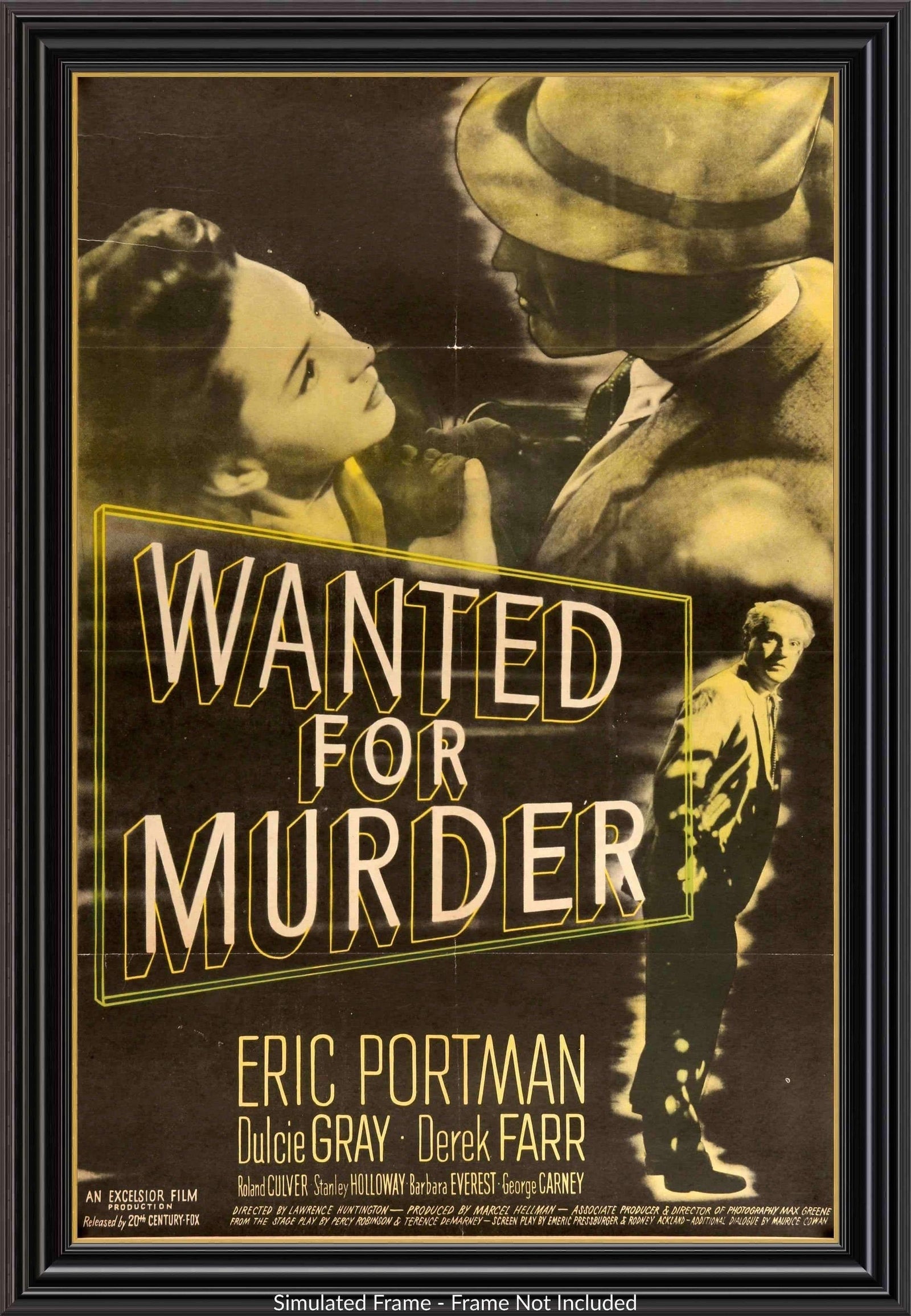 Wanted For Murder (1946) original movie poster for sale at Originalfilmart