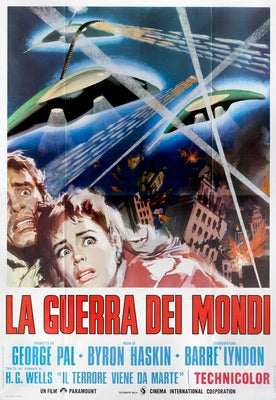 War of the Worlds (1953) original movie poster for sale at Originalfilmart