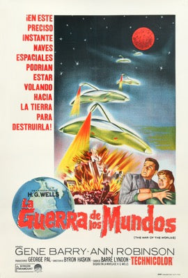 War of the Worlds (1953) original movie poster for sale at Originalfilmart