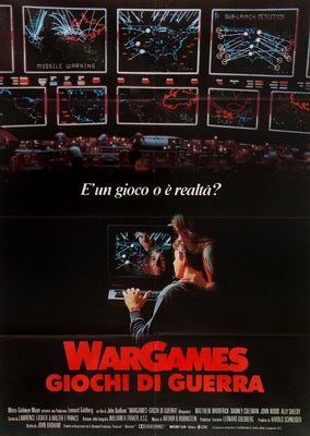 WarGames (1983) original movie poster for sale at Originalfilmart