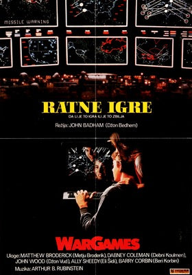 WarGames (1983) original movie poster for sale at Originalfilmart