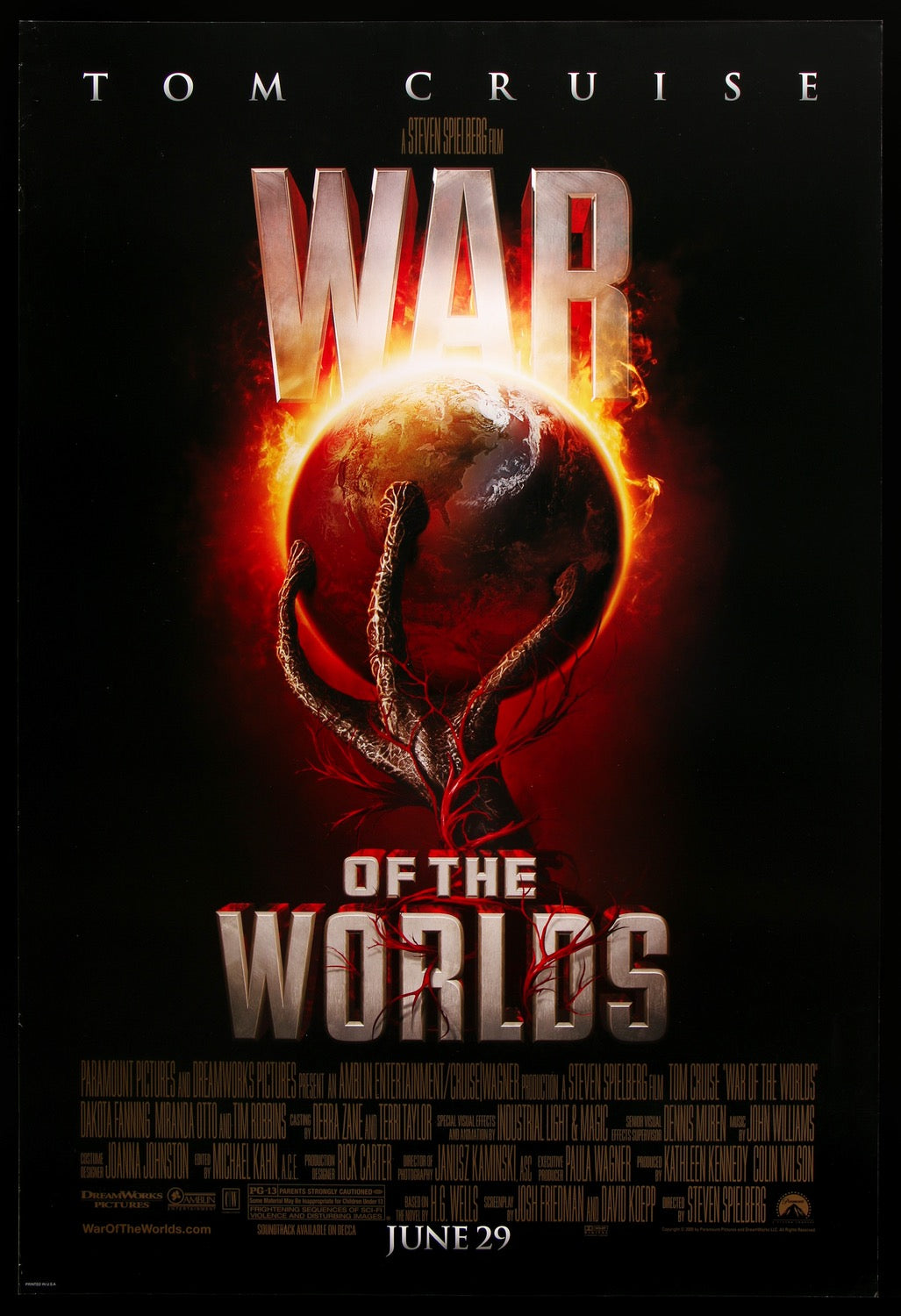War of the Worlds (2005) original movie poster for sale at Originalfilmart